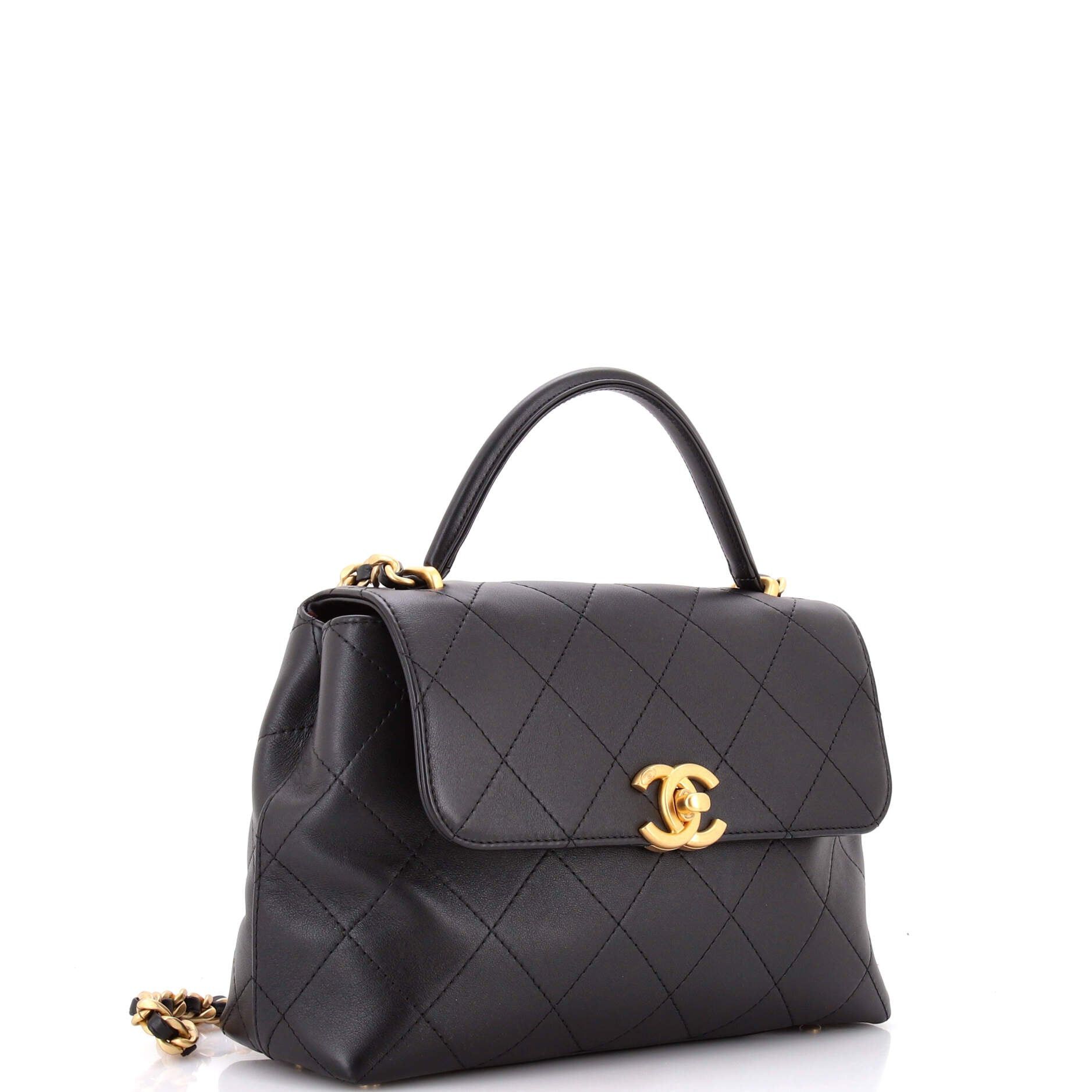 Chanel CC Top Handle Flap Bag Size ONE SIZE - 2 Thumbnail