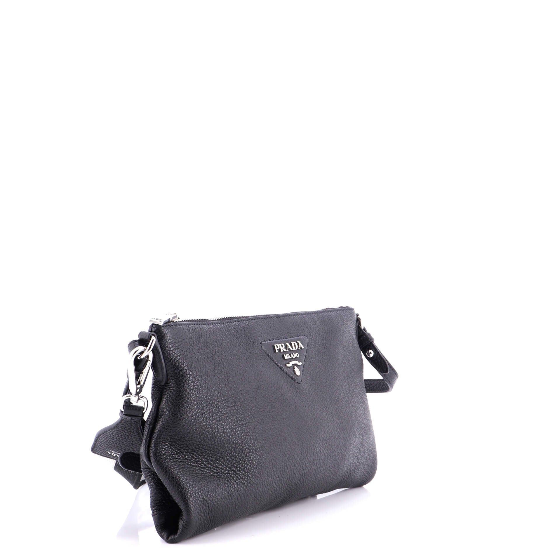 Prada Dual Strap Flat Crossbody Bag Size ONE SIZE - 2 Thumbnail