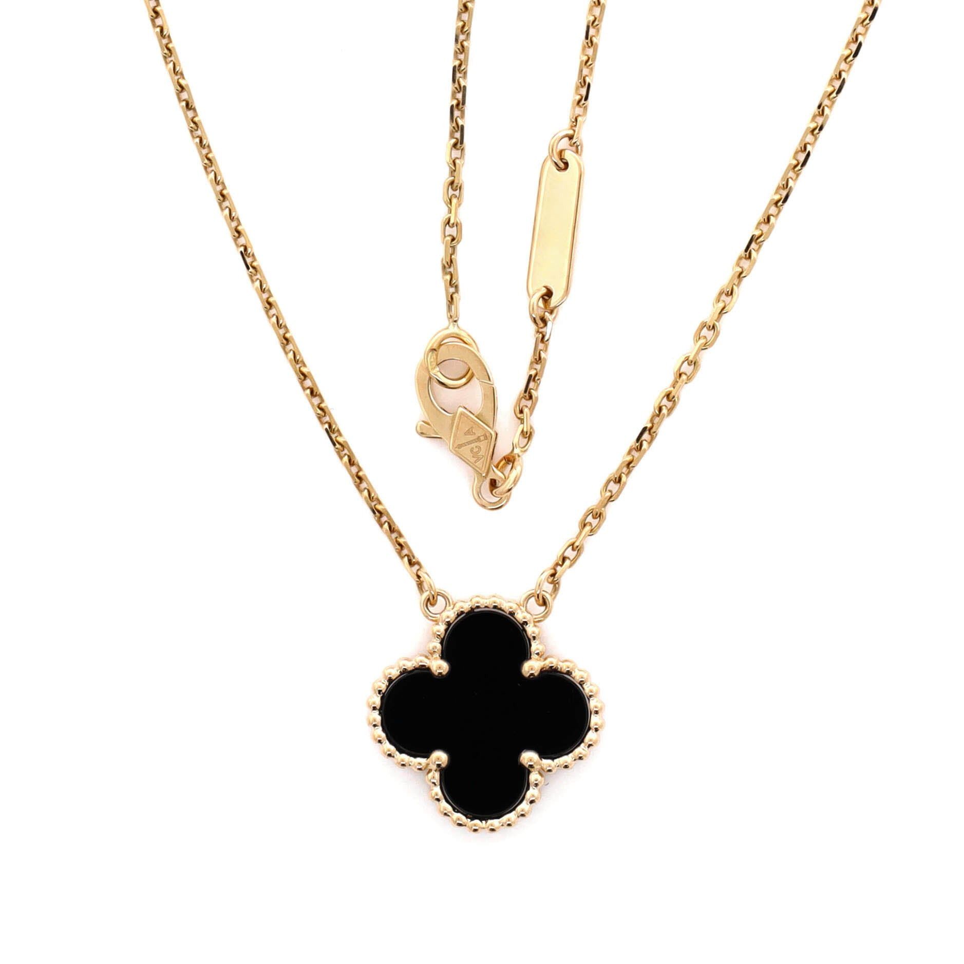 Van Cleef & Arpels Vintage Alhambra Pendant Necklace Size ONE SIZE - 2 Thumbnail