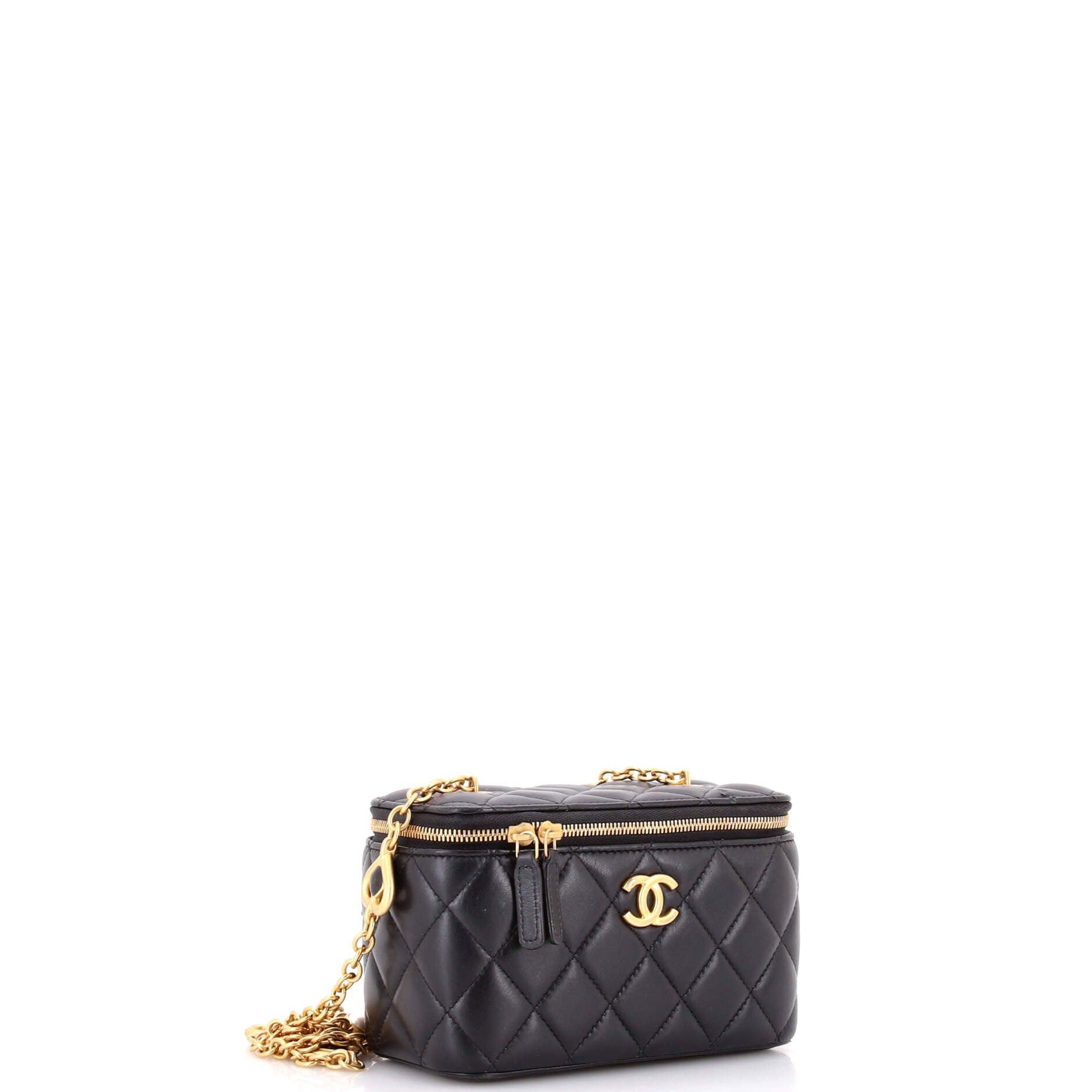 Chanel Classic Vanity Case with Resin Pearl Chain Size ONE SIZE - 2 Thumbnail