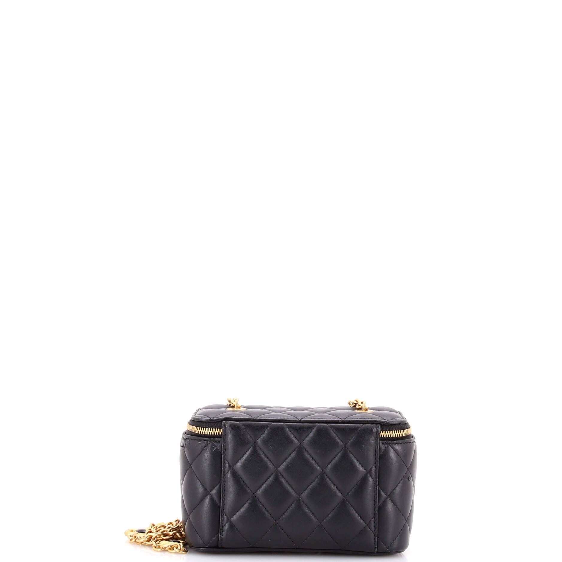 Chanel Classic Vanity Case with Resin Pearl Chain Size ONE SIZE - 3 Thumbnail