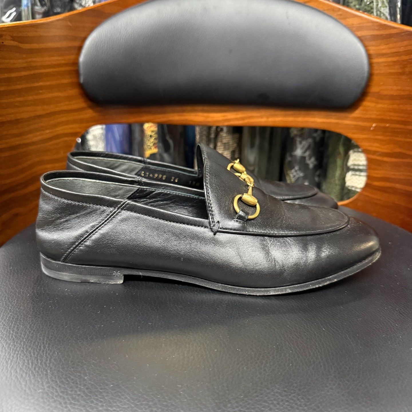 Gucci Gucci Black Lowtop Sneakers us_6 Women Size US 6 / IT 36 - 4 Thumbnail