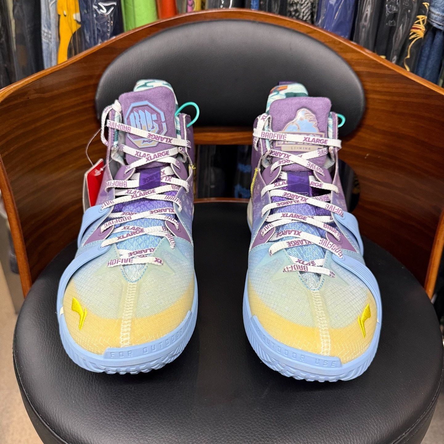 Li-Ning Li-Ning Collab Multi Lowtop Sneakers 10.5 Men Size US 10.5 / EU 43-44 - 2 Thumbnail