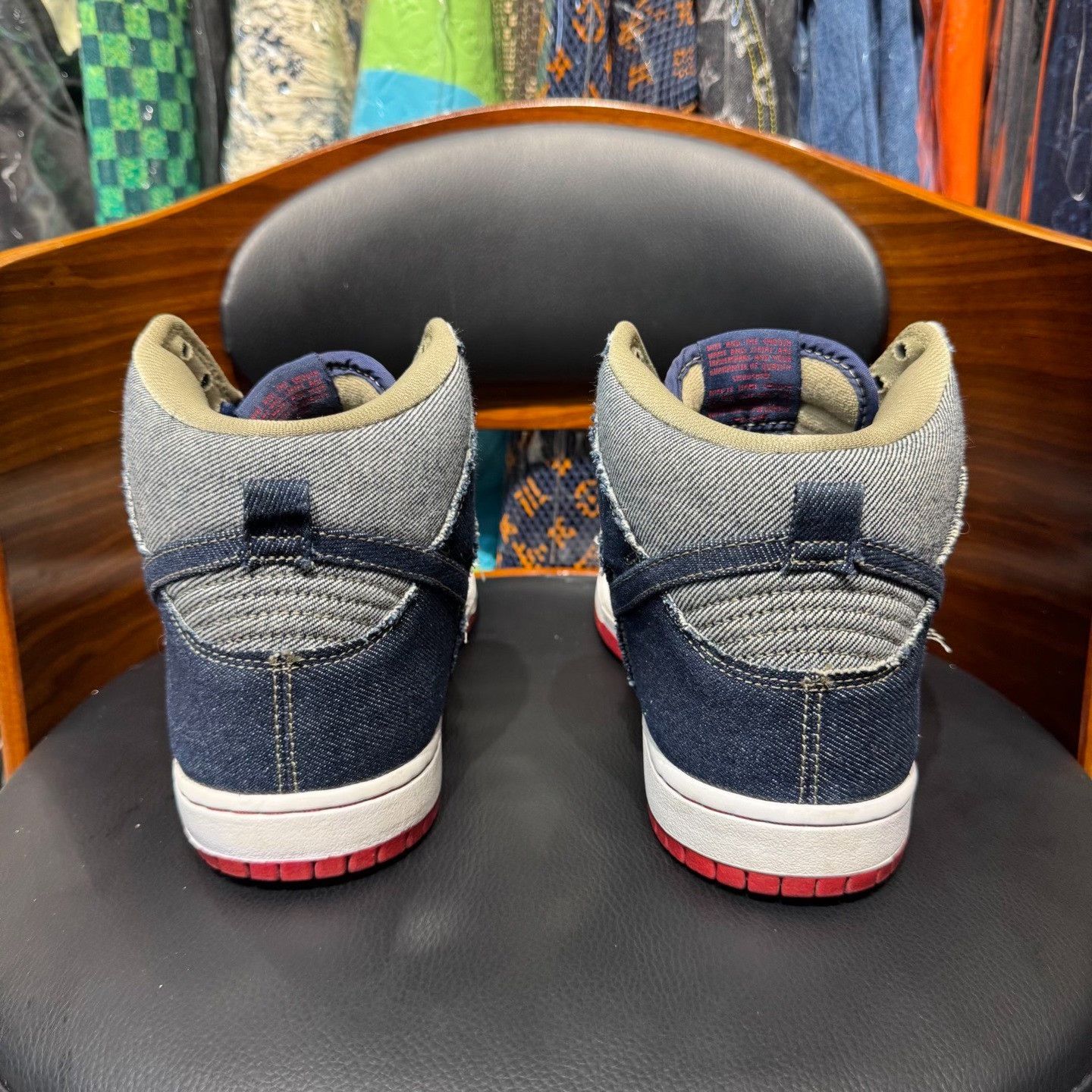 Nike Nike DUNK Denim Lowtop Sneakers 9 Men Size US 9 / EU 42 - 3 Thumbnail