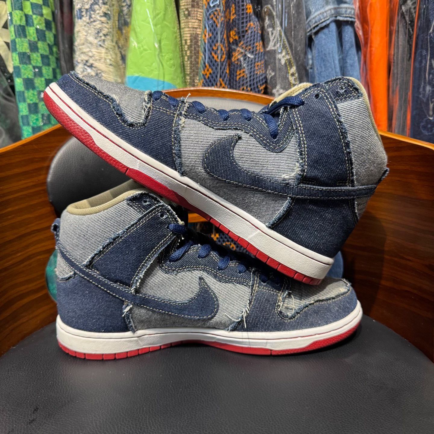 Nike Nike DUNK Denim Lowtop Sneakers 9 Men Size US 9 / EU 42 - 7 Thumbnail