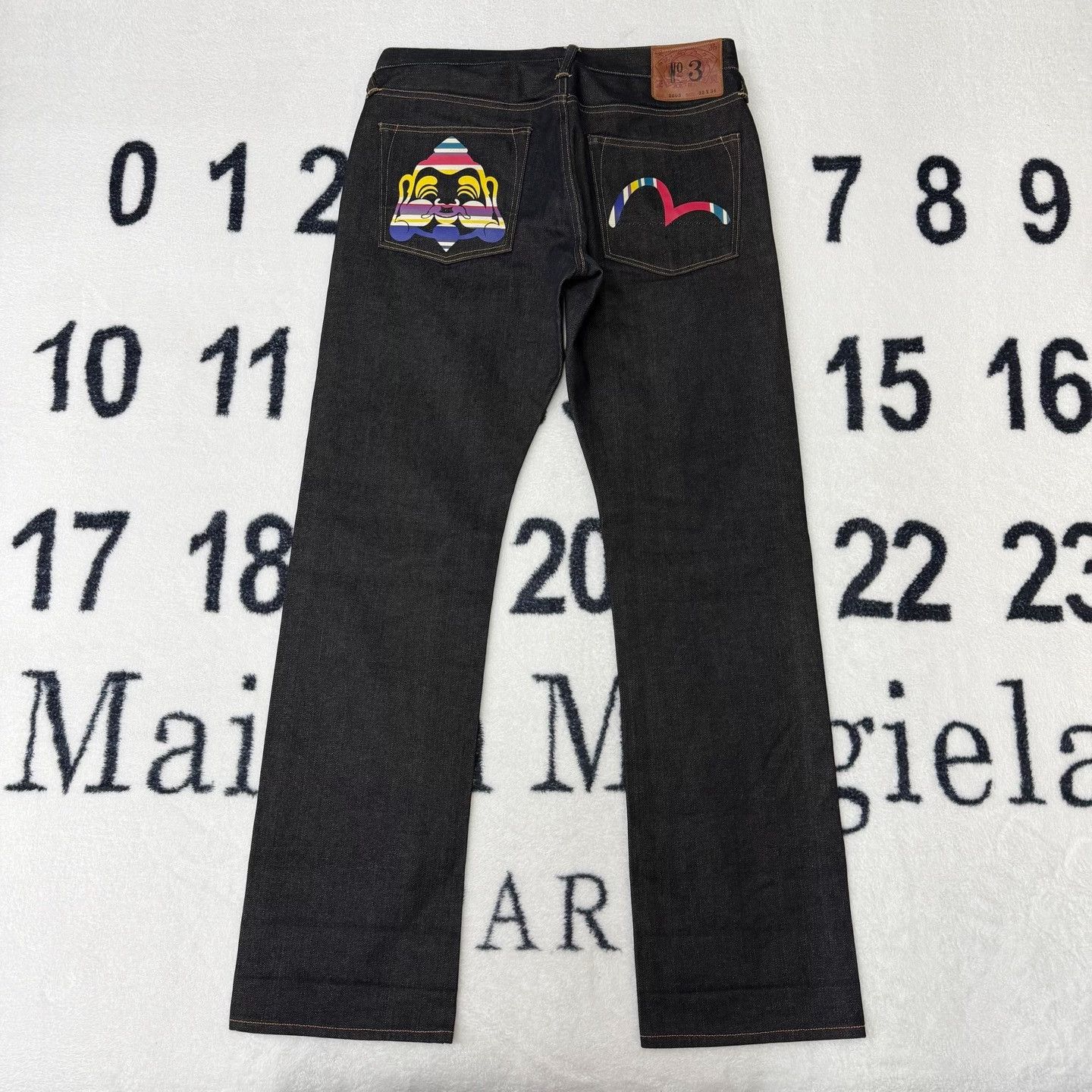 Evisu Evisu Denim Printed Denim Jeans 34 Men Size US 34 / EU 50 - 2 Thumbnail