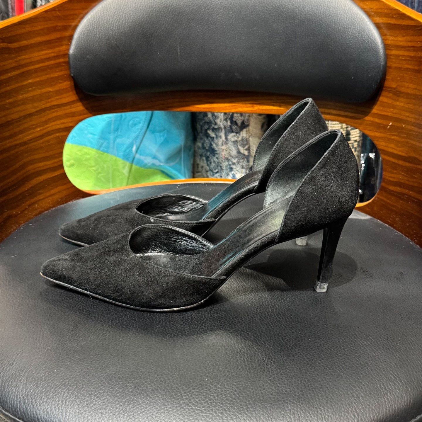 Saint Laurent Paris Saint Laurent Paris Black Lowtop Sneakers us_5 Women Size US 5 / IT 35 - 6 Thumbnail