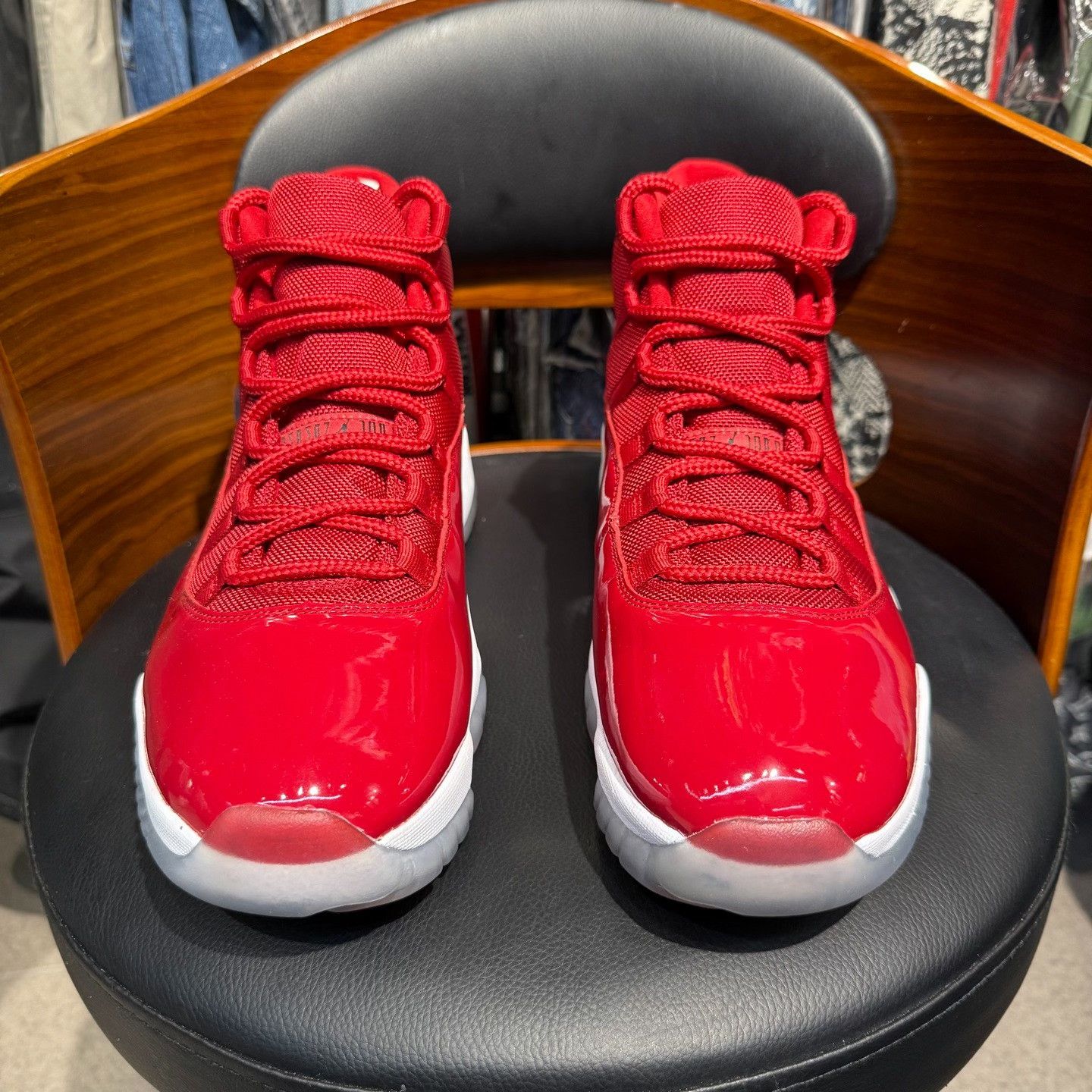 Nike Nike AJ11 Red Lowtop Sneakers 12 Men Size US 12 / EU 45 - 2 Thumbnail