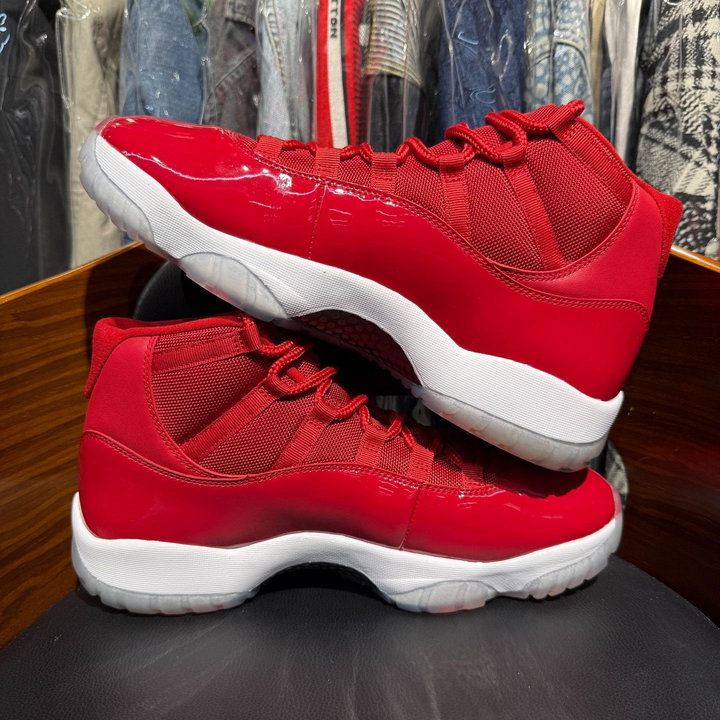 Nike Nike AJ11 Red Lowtop Sneakers 12 Men Size US 12 / EU 45 - 7 Thumbnail
