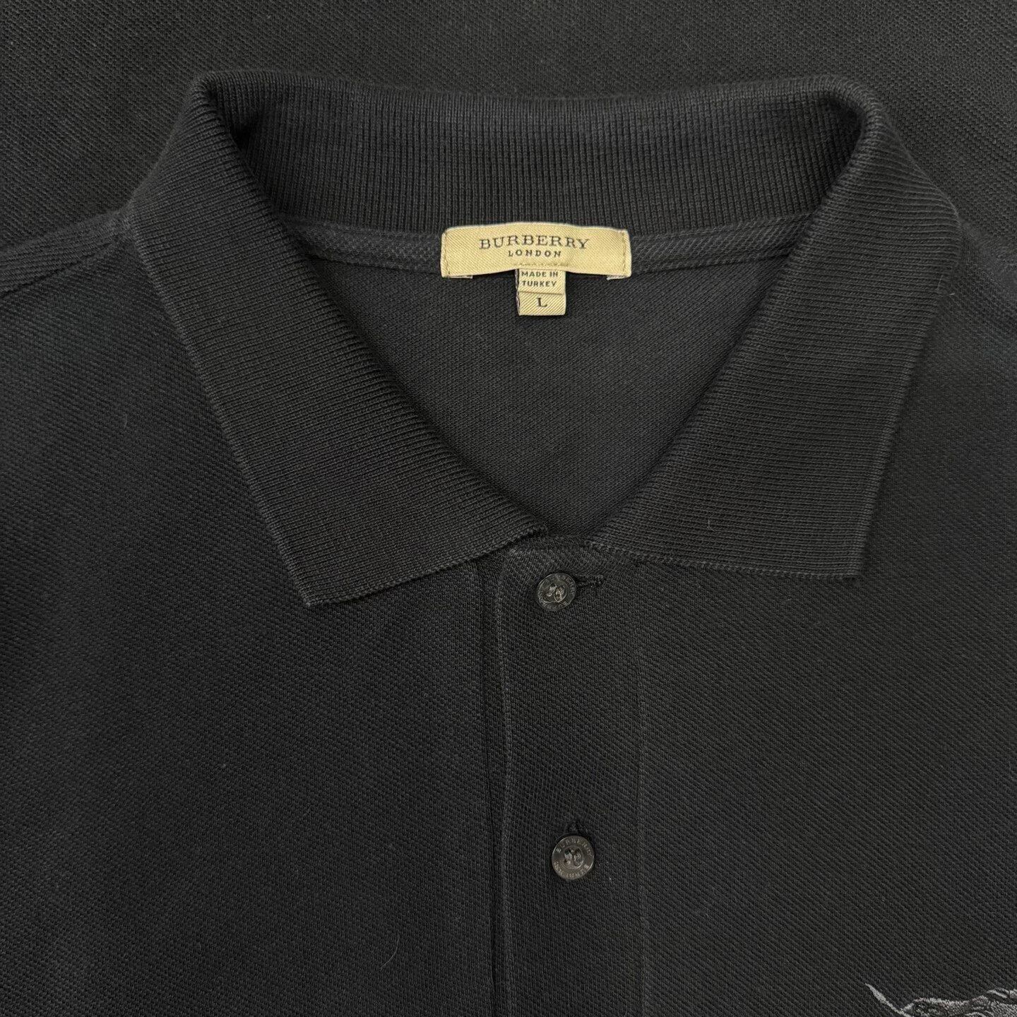 Burberry Burberry Black T-Shirt l Men Size US L / EU 52-54 / 3 - 4 Thumbnail