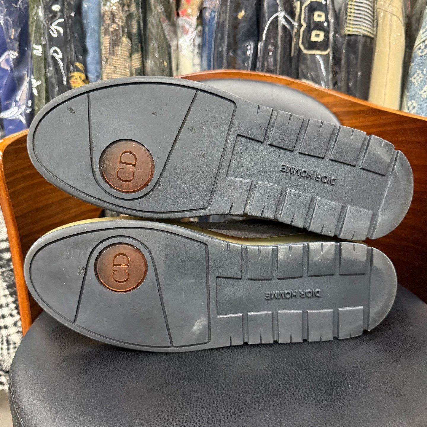 Dior Dior Casual Gray Hitop Sneakers 9 Men Size US 9 / EU 42 - 9 Thumbnail