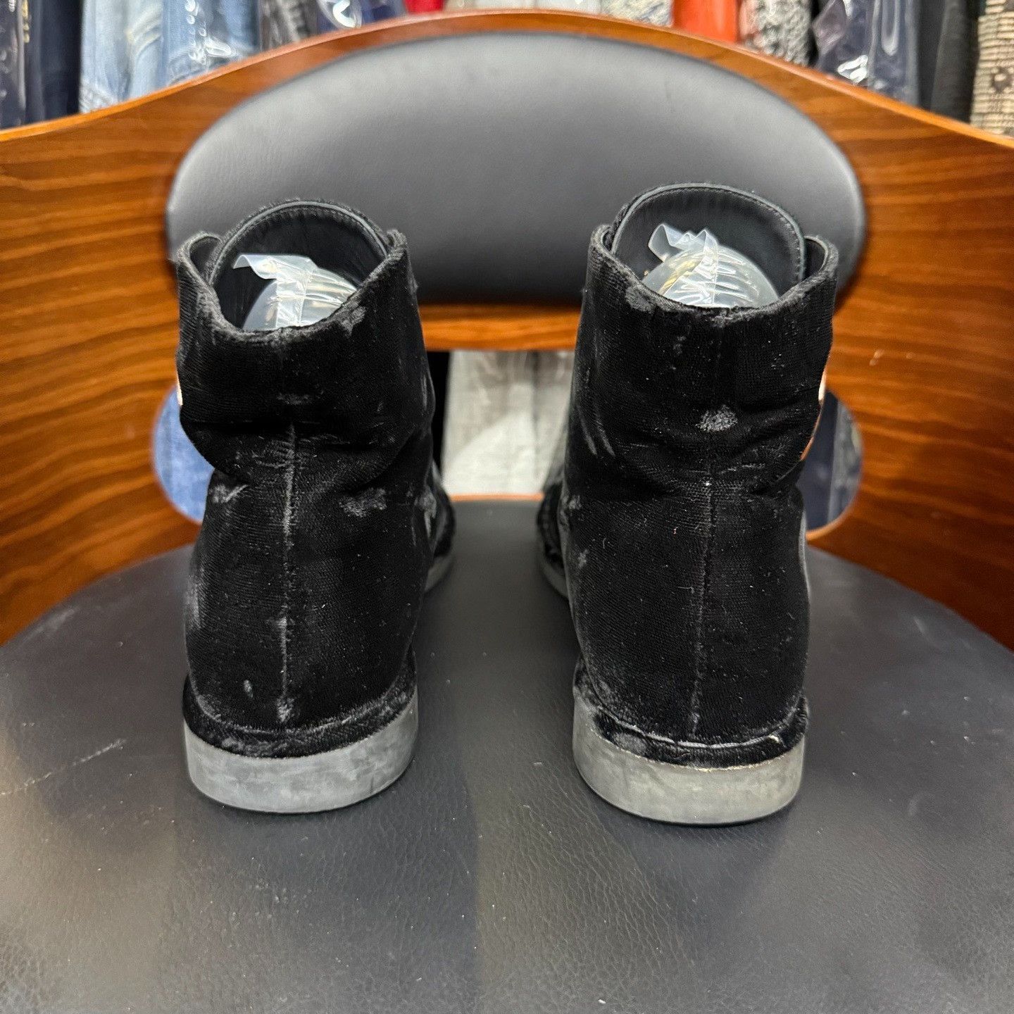 Chanel Chanel Velvet Boots us_6-5 Women Size US 6.5 / IT 36.5 - 3 Thumbnail