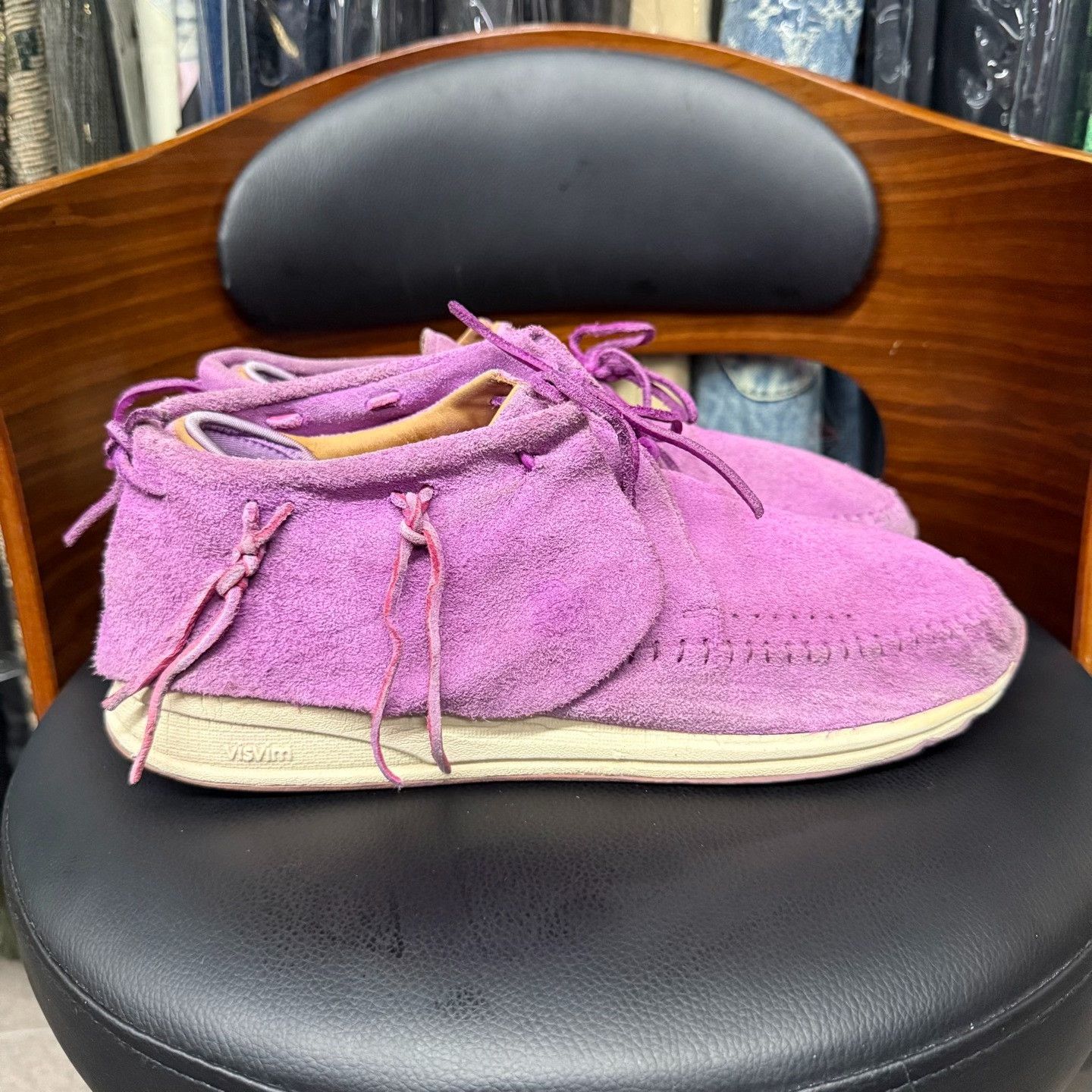 Visvim Visvim Casual Purple Lowtop Sneakers 9 Men Size US 9 / EU 42 - 4 Thumbnail