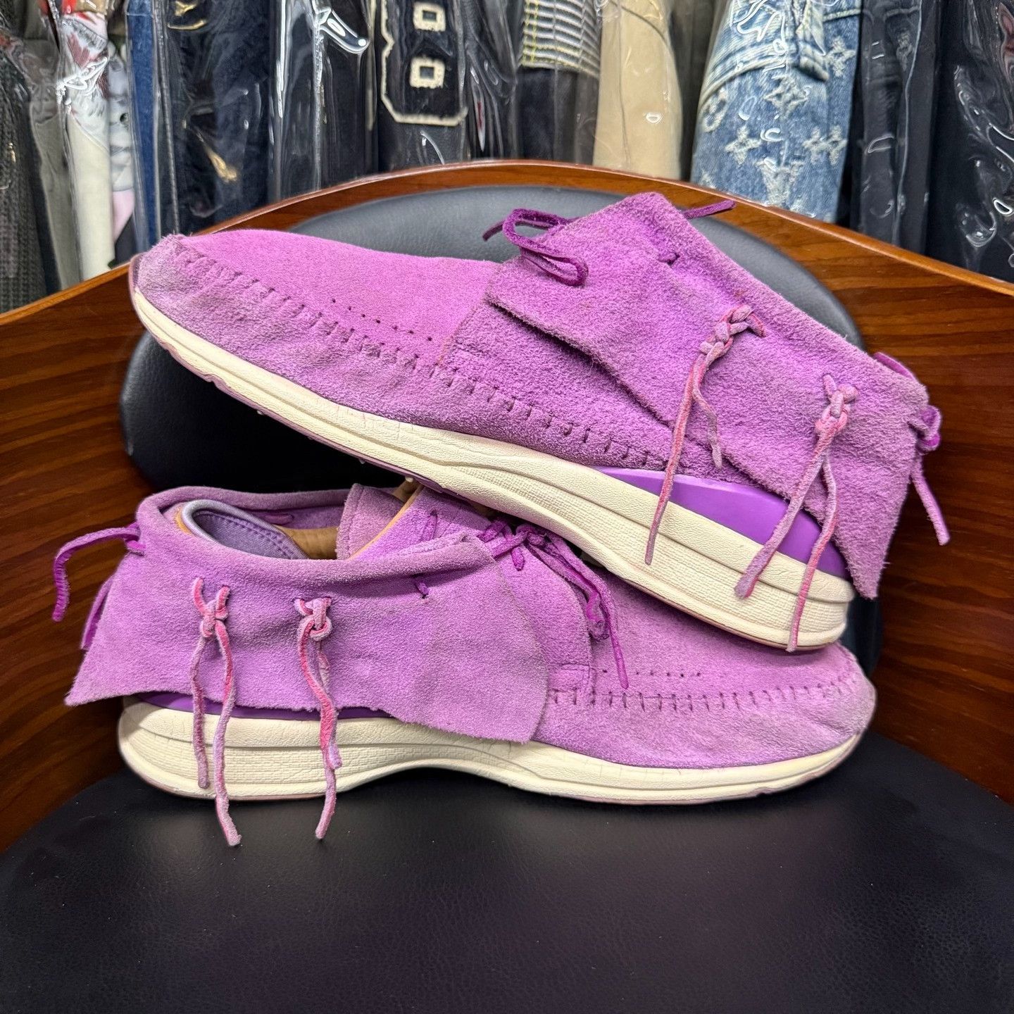 Visvim Visvim Casual Purple Lowtop Sneakers 9 Men Size US 9 / EU 42 - 7 Thumbnail