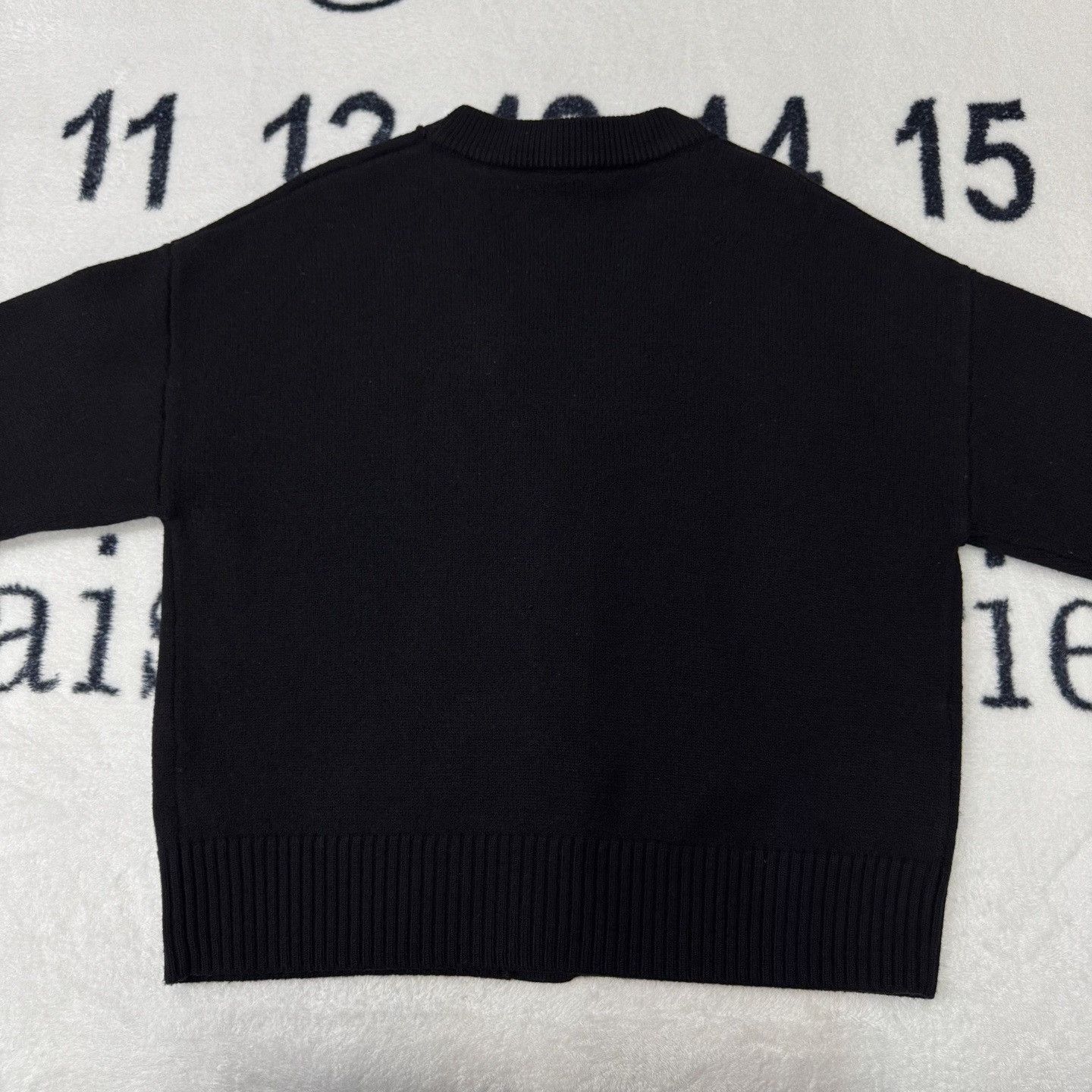AMI Ami Wool Black Sweater M Women Size M / US 6-8 / IT 42-44 - 3 Thumbnail