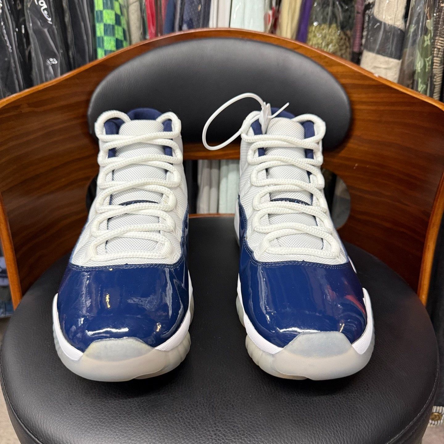 Nike Nike AJ11 Blue Lowtop Sneakers 12 Men Size US 12 / EU 45 - 2 Thumbnail
