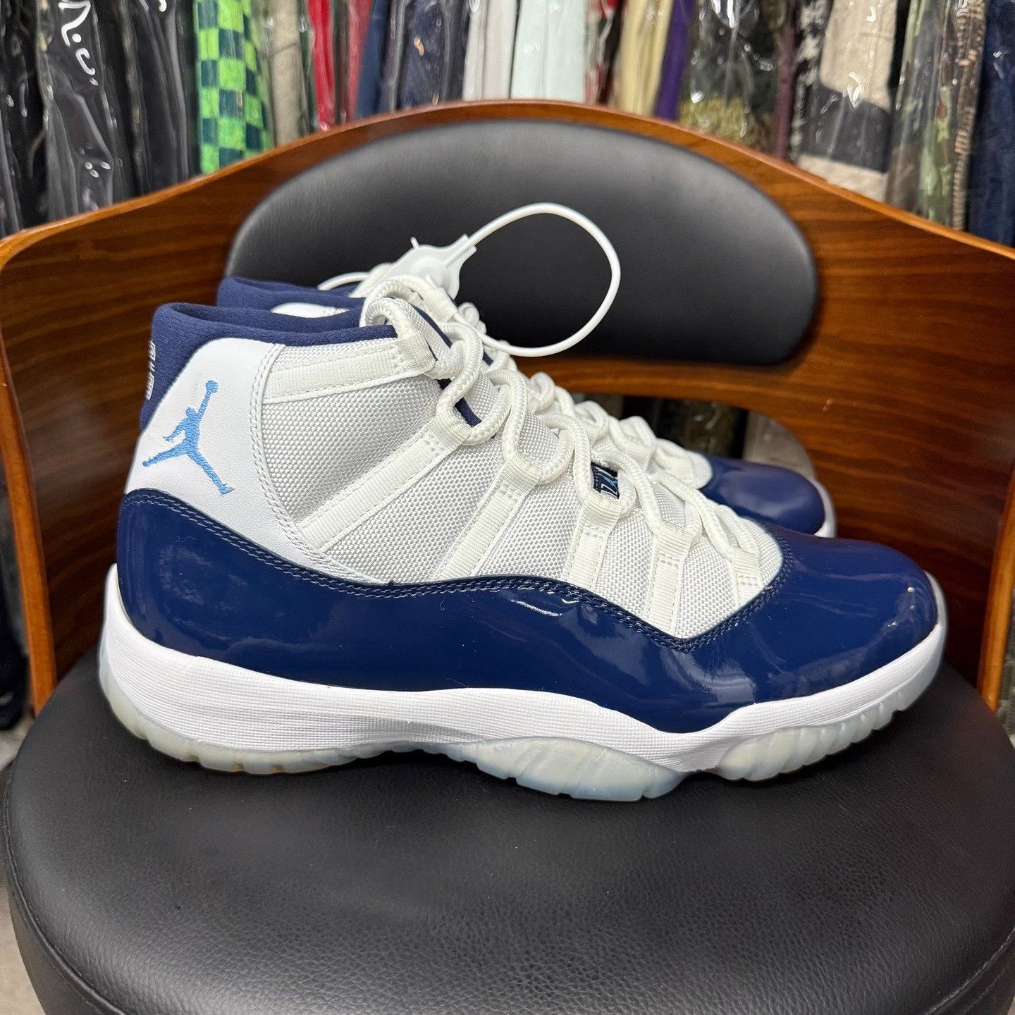 Nike Nike AJ11 Blue Lowtop Sneakers 12 Men Size US 12 / EU 45 - 4 Thumbnail