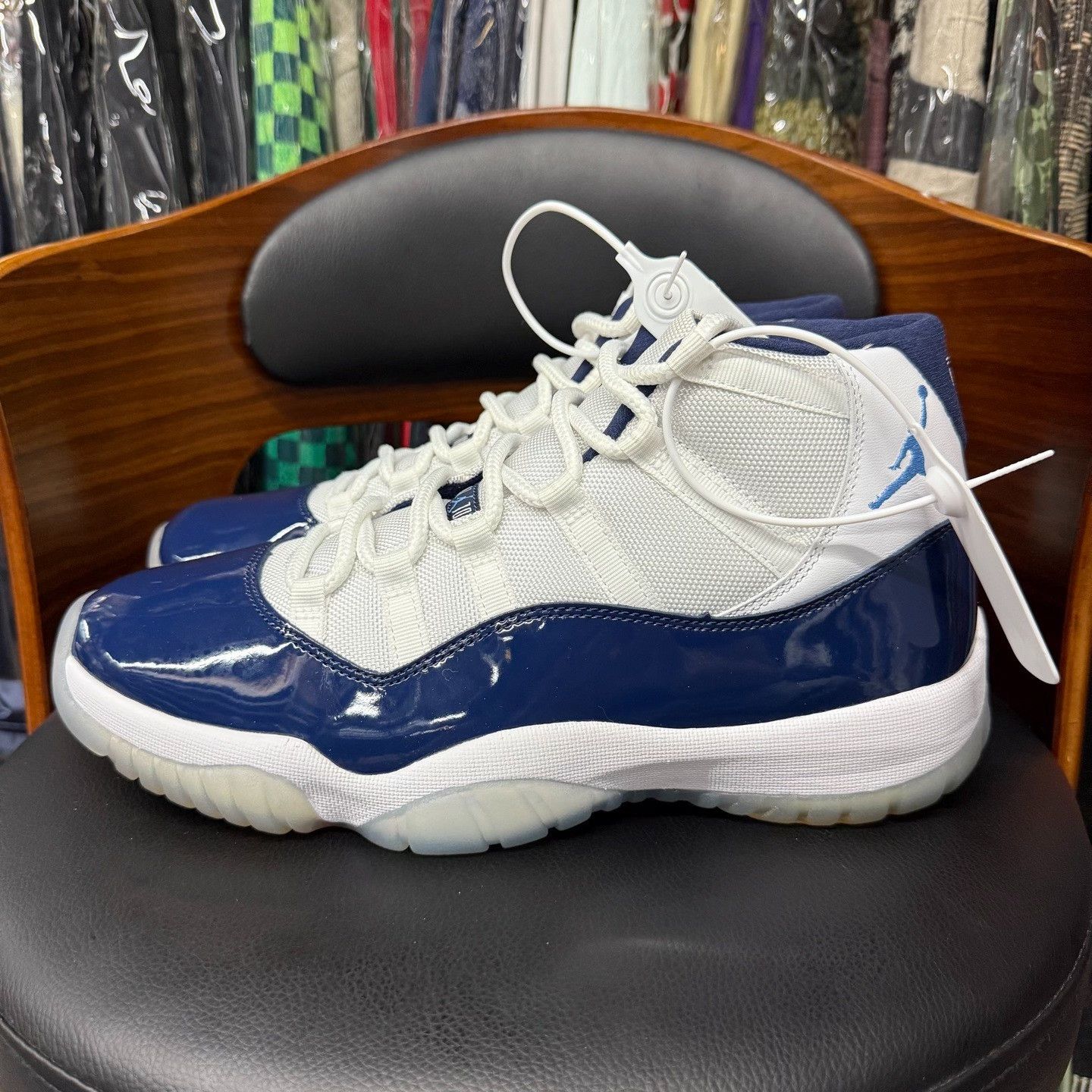 Nike Nike AJ11 Blue Lowtop Sneakers 12 Men Size US 12 / EU 45 - 6 Thumbnail