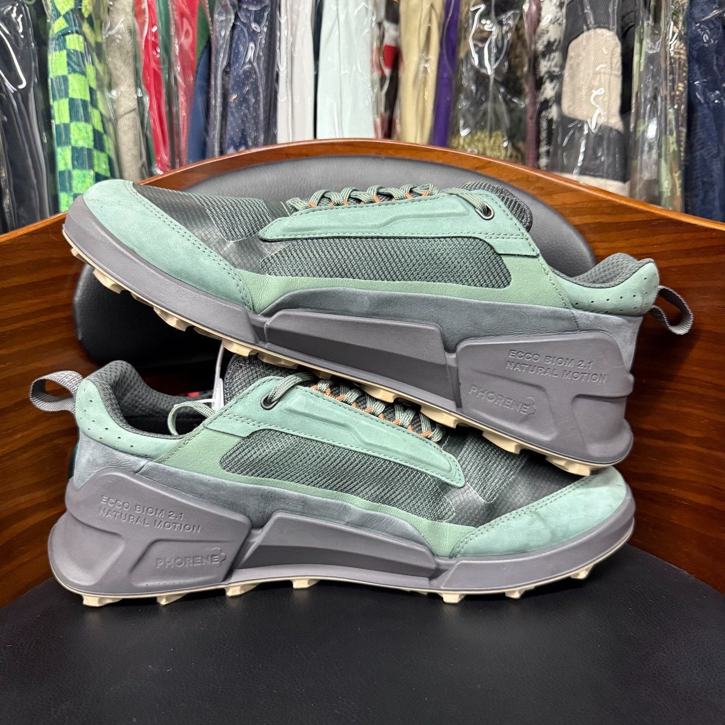 Ecco Green Lowtop Sneakers 10 Men Size US 10 / EU 43 - 7 Thumbnail