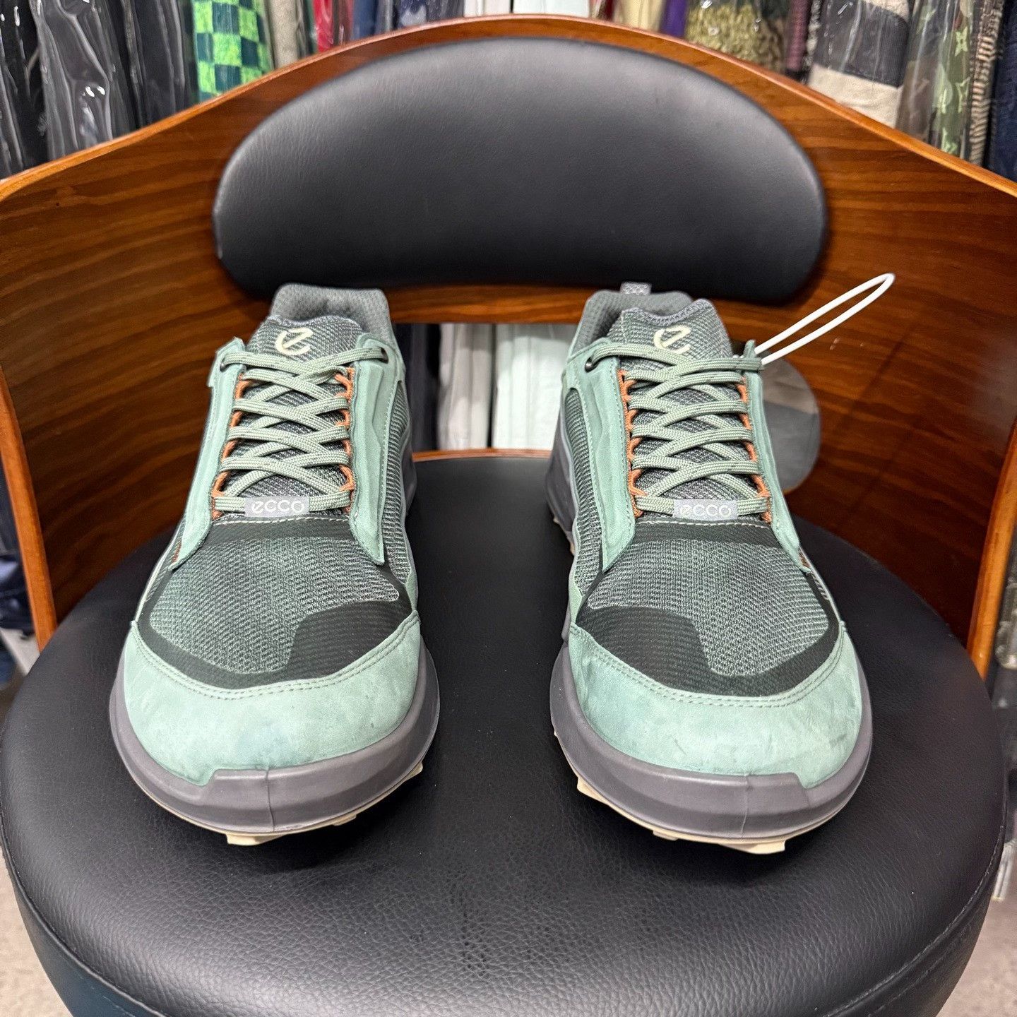 Ecco Green Lowtop Sneakers 10 Men Size US 10 / EU 43 - 2 Thumbnail