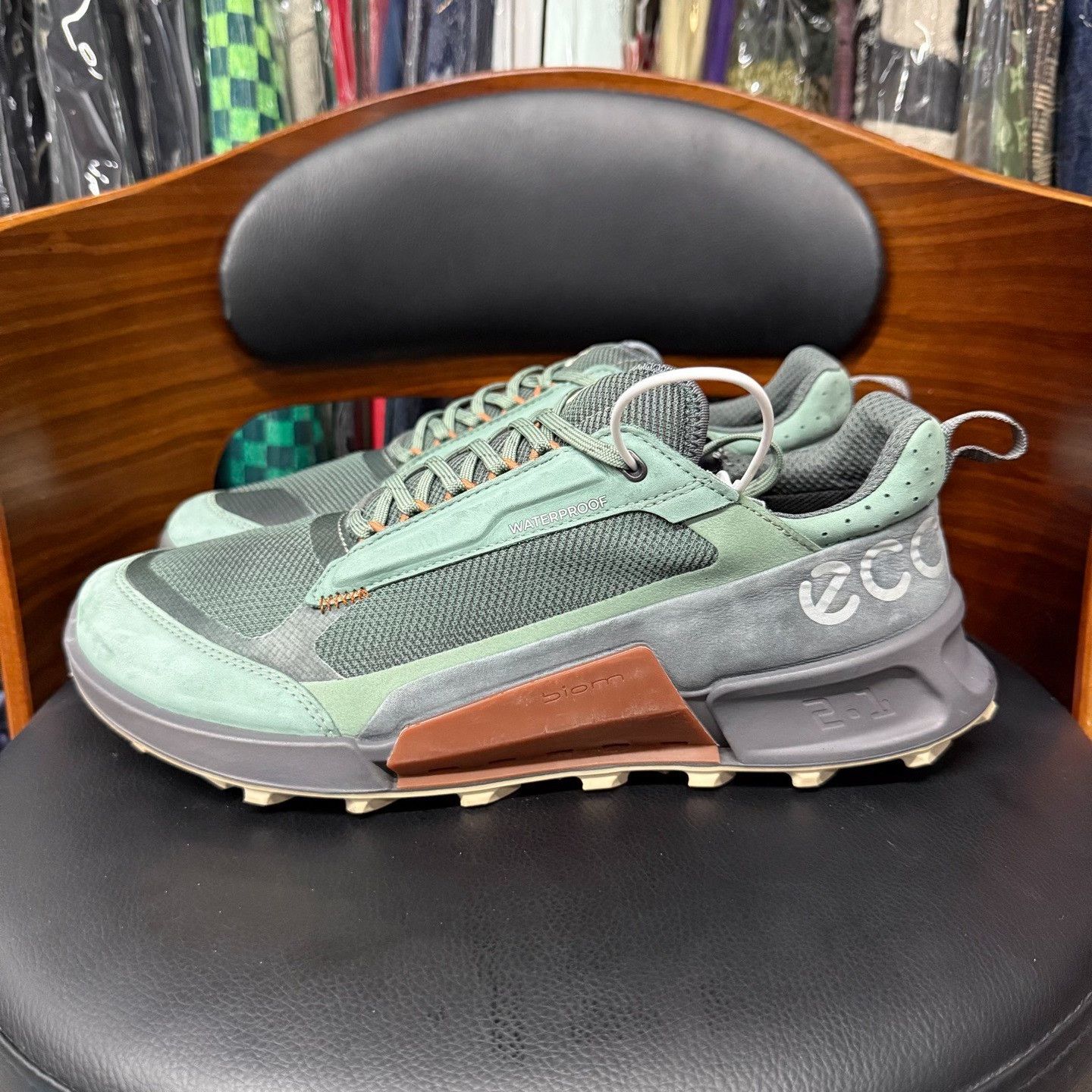 Ecco Green Lowtop Sneakers 10 Men Size US 10 / EU 43 - 6 Thumbnail