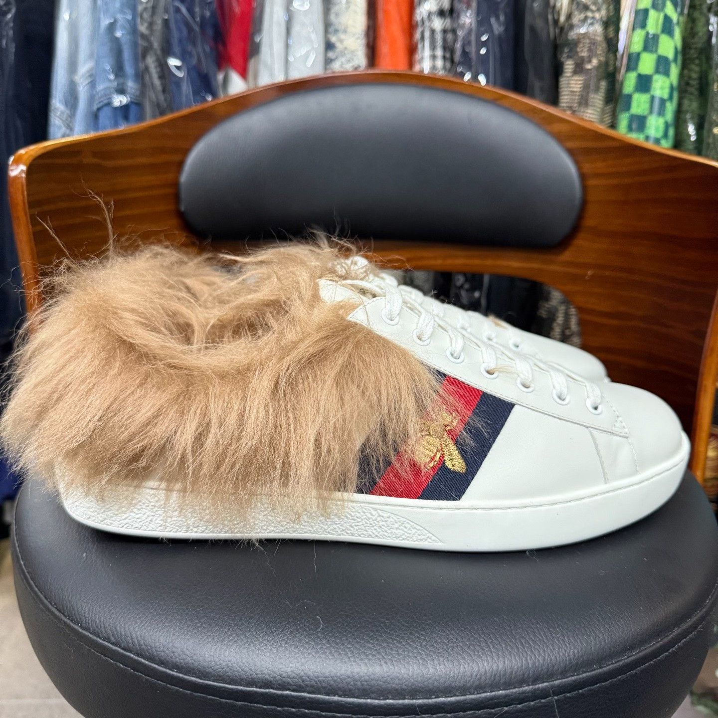 Gucci Gucci White Lowtop Sneakers 12 Men Size US 12 / EU 45 - 4 Thumbnail