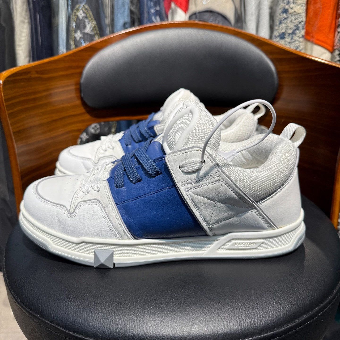 Valentino Valentino Skate Blue Lowtop Sneakers 9.5 Men Size US 9.5 / EU 42-43 - 6 Thumbnail