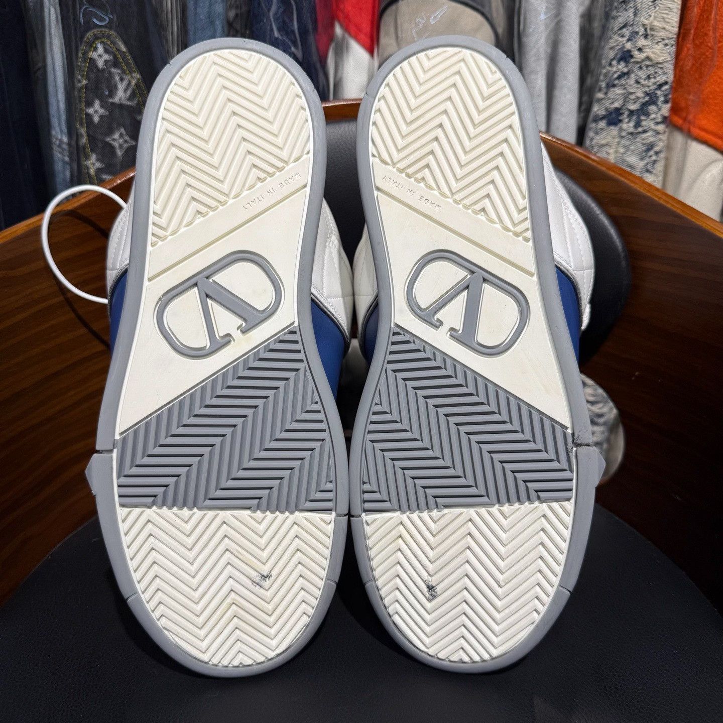 Valentino Valentino Skate Blue Lowtop Sneakers 9.5 Men Size US 9.5 / EU 42-43 - 9 Thumbnail