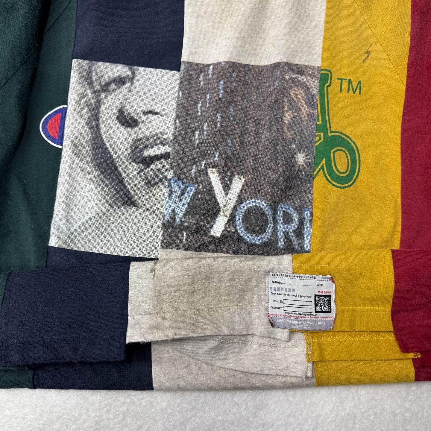 Maison MIHARA YASUHIRO Patchwork Multi T-Shirt l Men Size US L / EU 52-54 / 3 - 4 Thumbnail