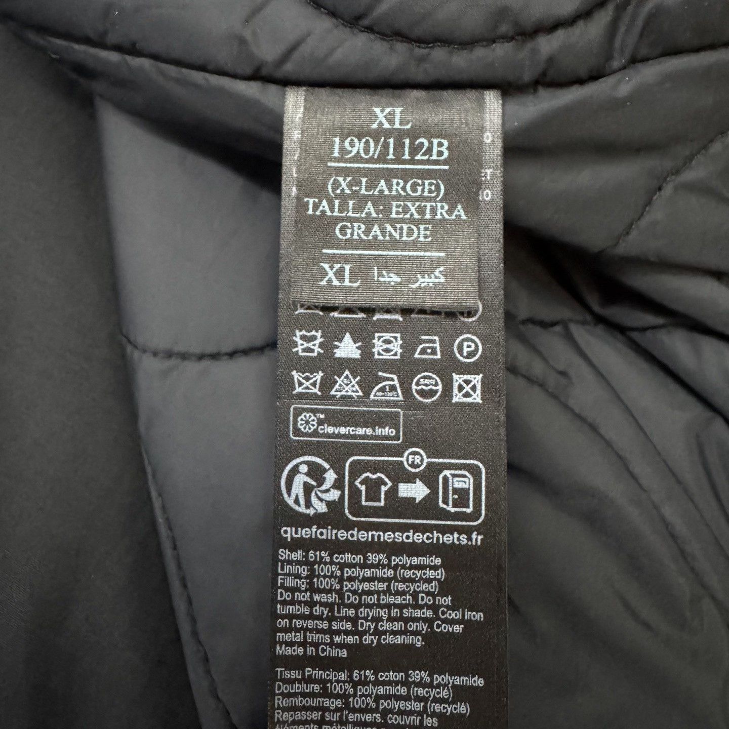 Allsaints AllSaints Training Cotton Black Heavy Coat xl Men Size US XL / EU 56 / 4 - 4 Thumbnail