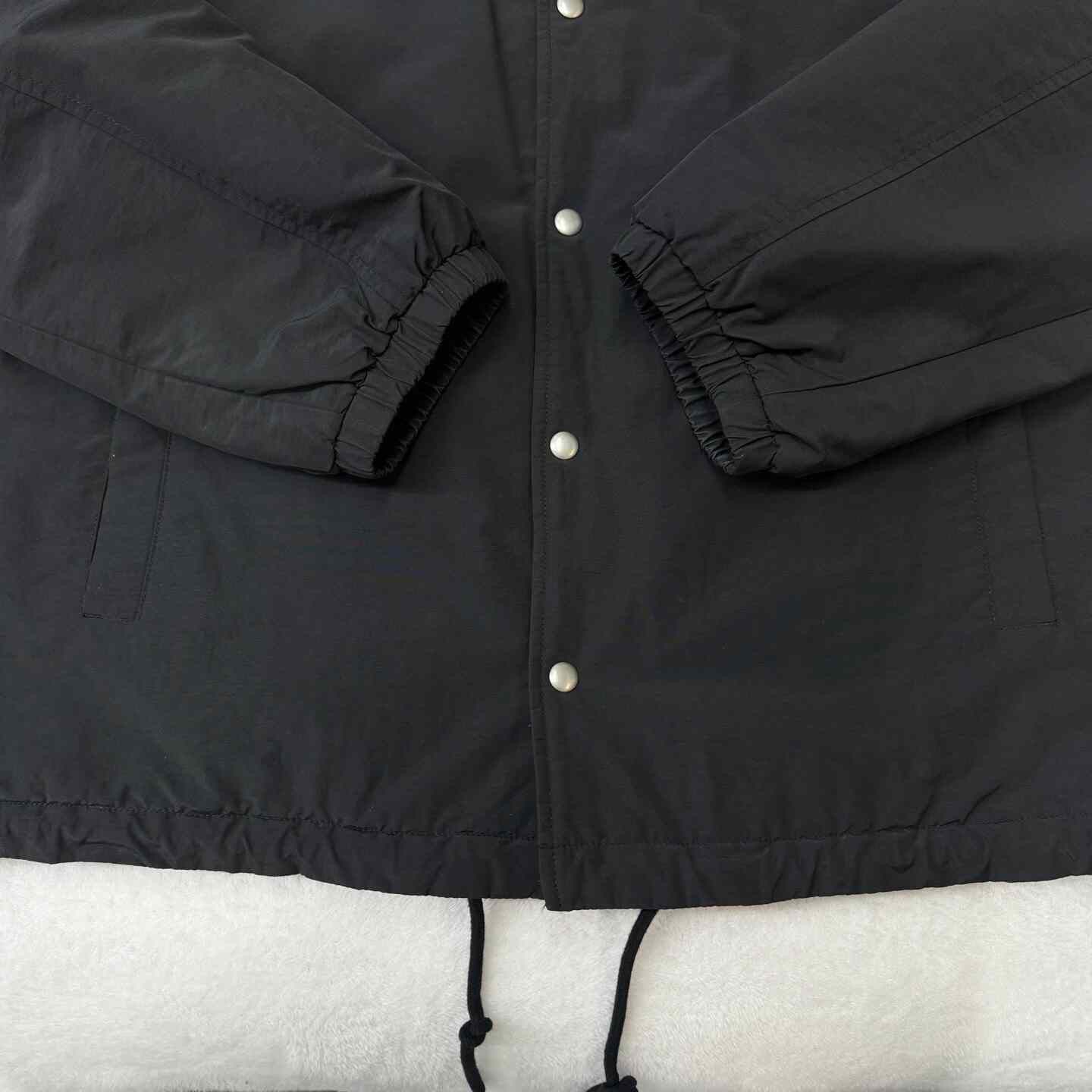 Allsaints AllSaints Training Cotton Black Heavy Coat xl Men Size US XL / EU 56 / 4 - 2 Thumbnail