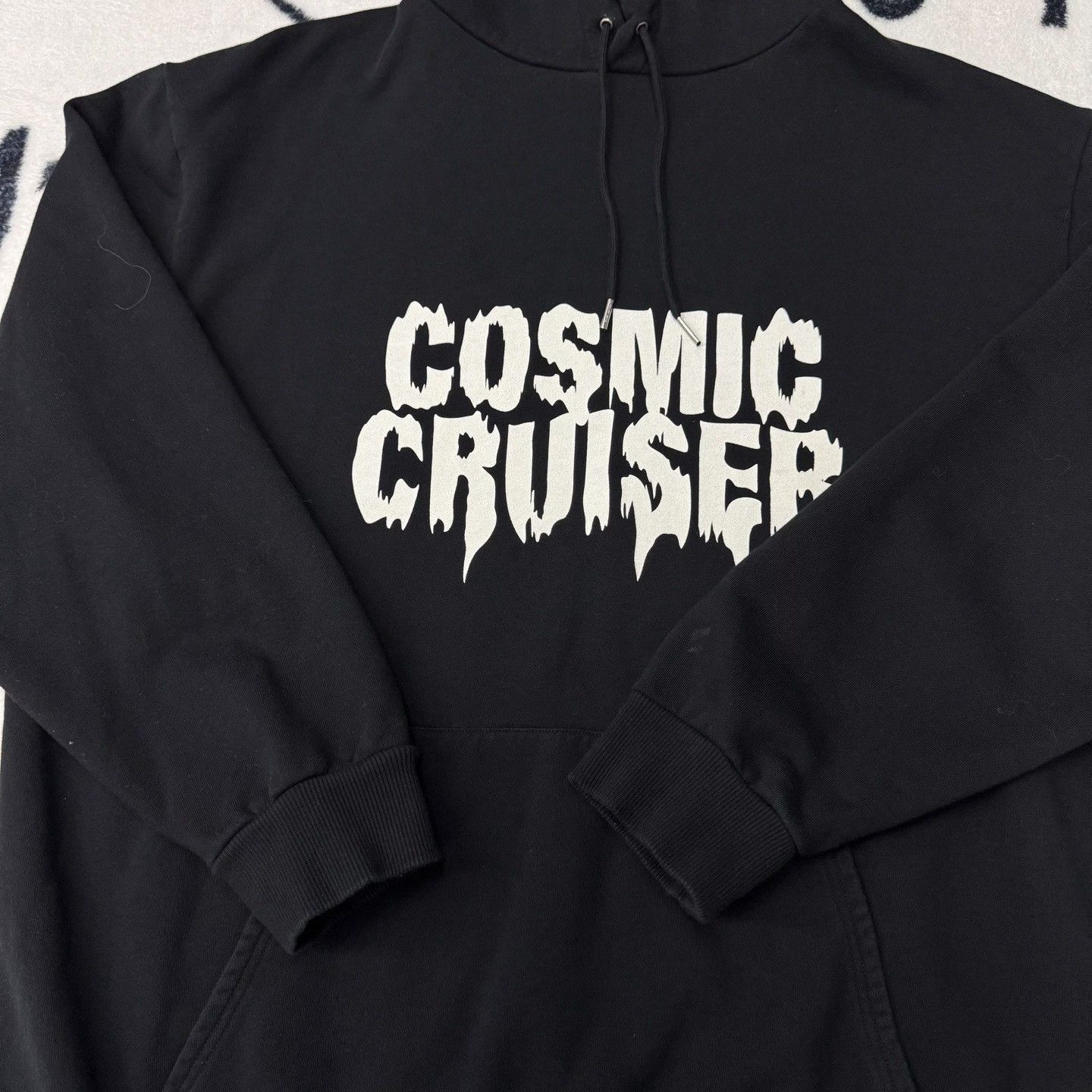 Nike Nike Printed Black Hoodie m Men Size US M / EU 48-50 / 2 - 2 Thumbnail