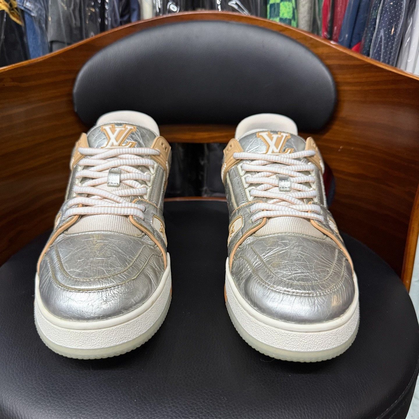 Louis Vuitton Louis Vuitton Training Multi Lowtop Sneakers 10 Men Size US 10 / EU 43 - 2 Thumbnail