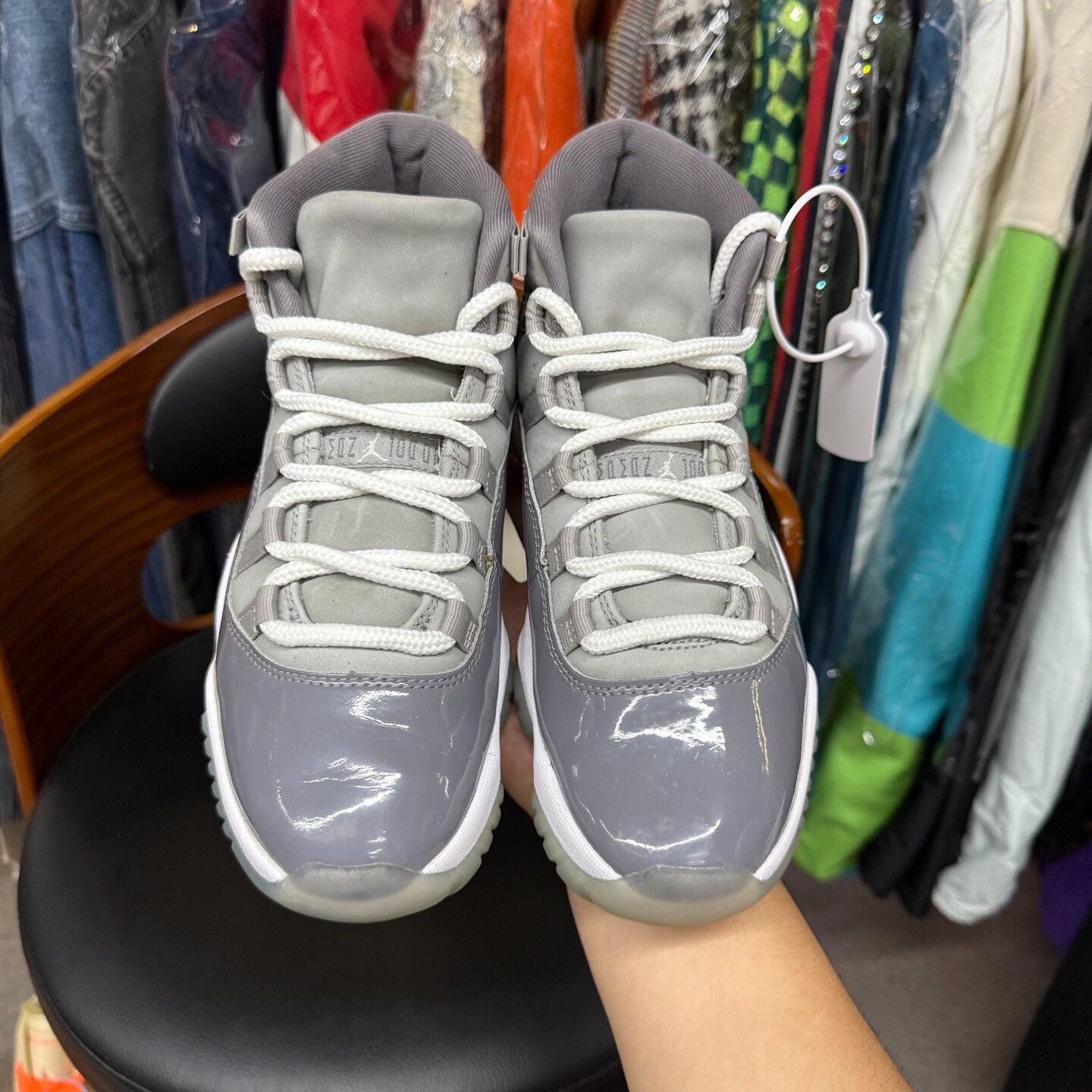 Nike Nike AJ11 Gray Lowtop Sneakers 7.5 Men Size US 7.5 / EU 40-41 - 5 Thumbnail