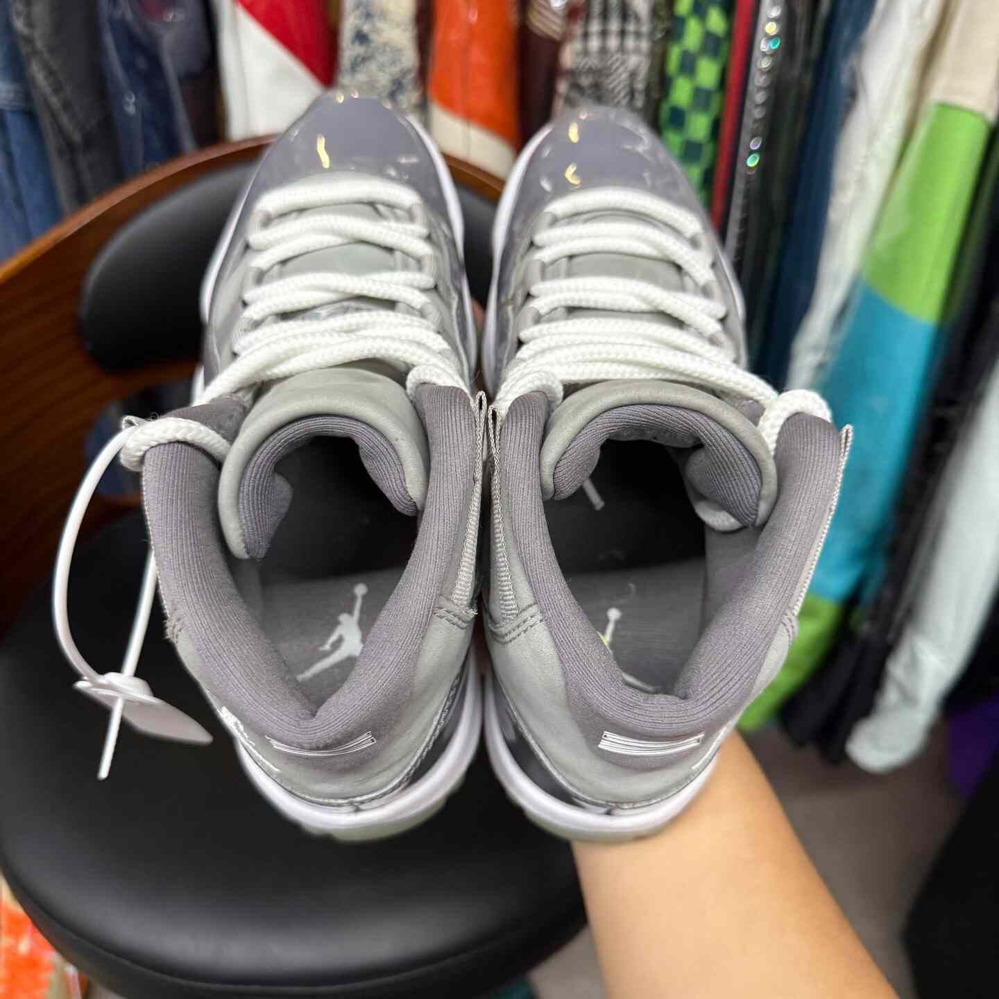 Nike Nike AJ11 Gray Lowtop Sneakers 7.5 Men Size US 7.5 / EU 40-41 - 8 Thumbnail