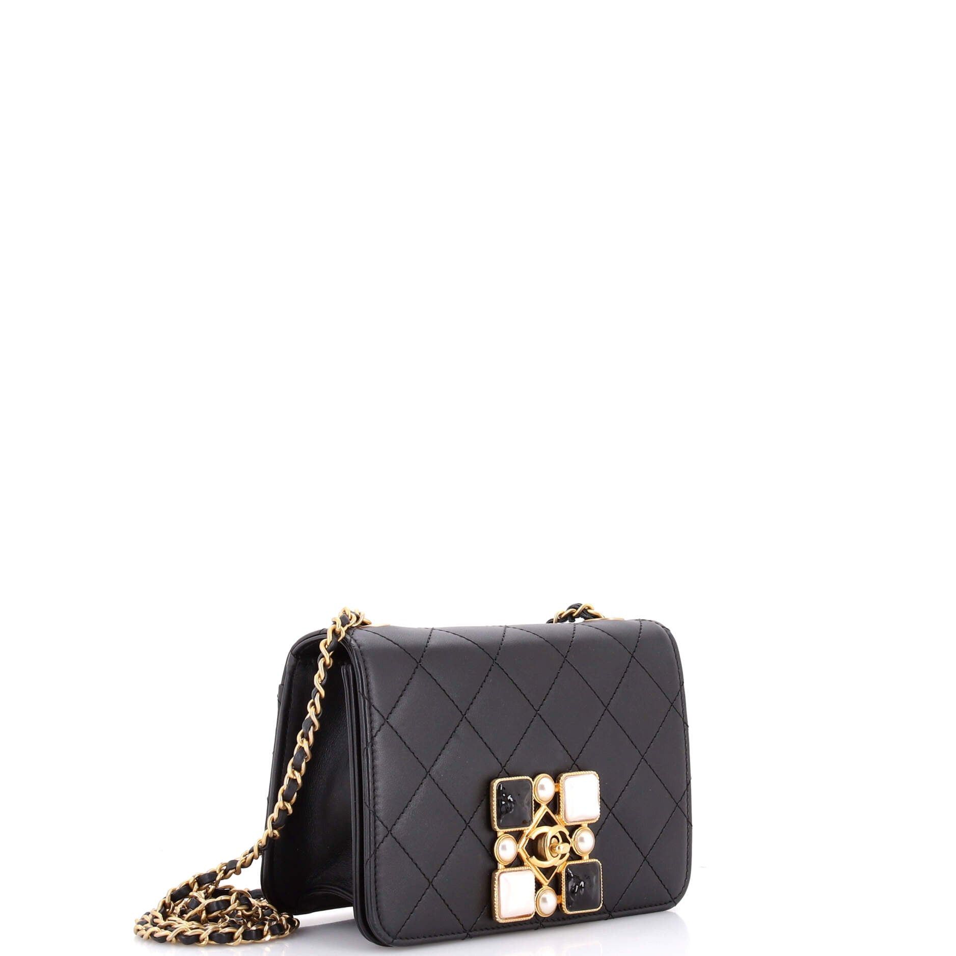 Chanel Resin and Pearl CC Full Flap Bag Size ONE SIZE - 2 Thumbnail