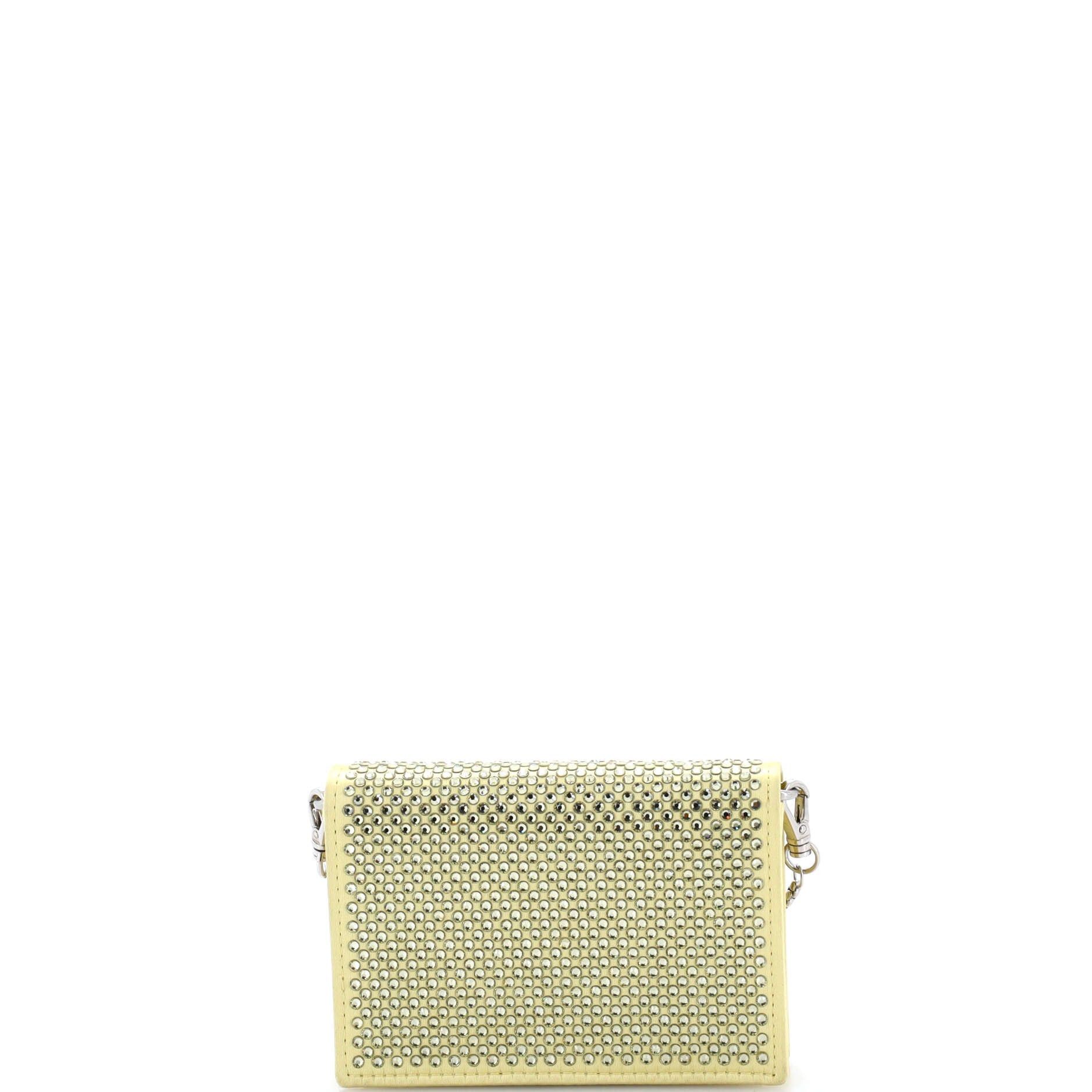Prada Flap Card Holder with Chain Size ONE SIZE - 3 Thumbnail