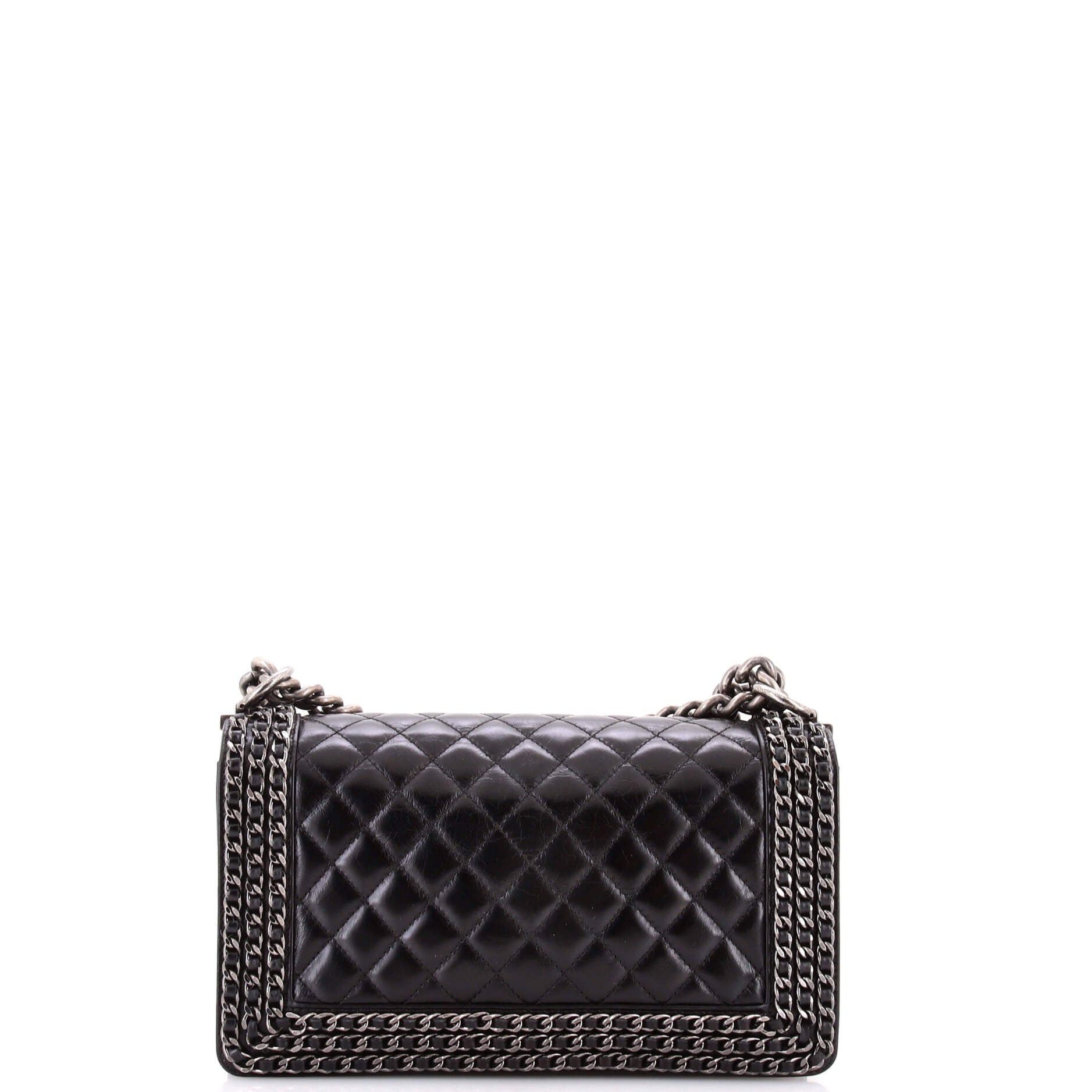 Chanel Chained Boy Flap Bag Size ONE SIZE - 4 Thumbnail