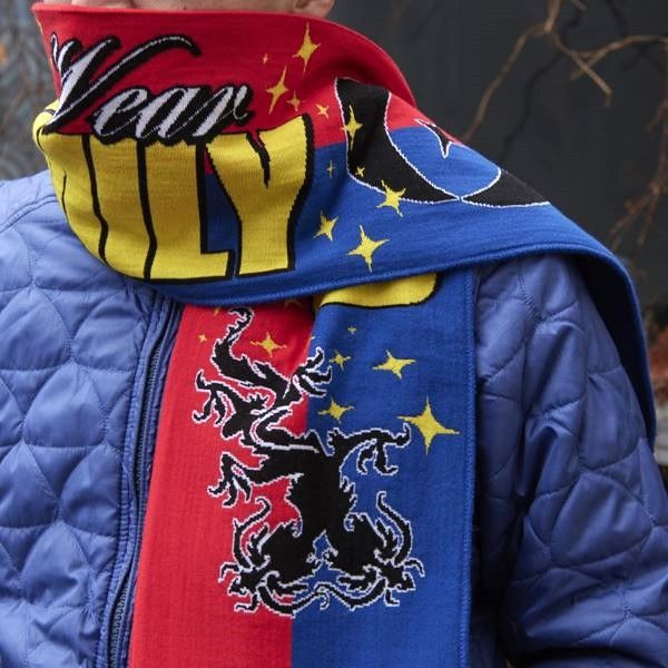 Other Other CREST goffa Fringe Scarf Limited Textile Scarf DUTY FREE for USA Size ONE SIZE - 2 Thumbnail