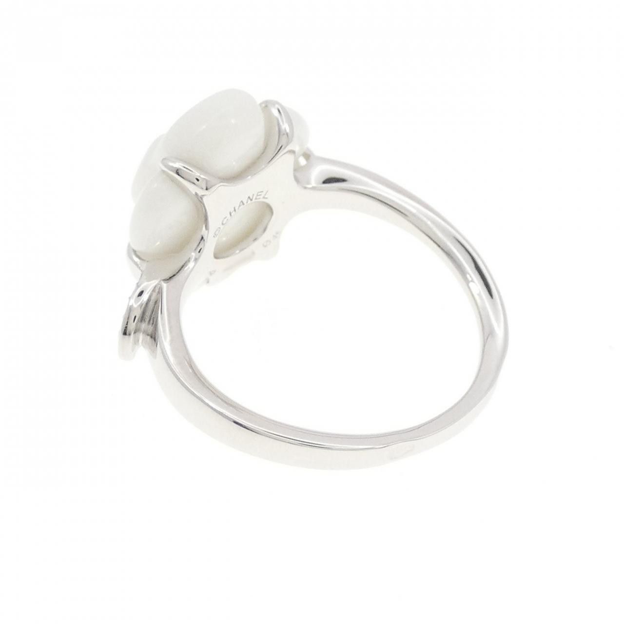 Chanel Chanel Chanel Camelia Diamond Ring Precious Metal Ring J2939 DUTY FREE for USA Size ONE SIZE - 3 Thumbnail