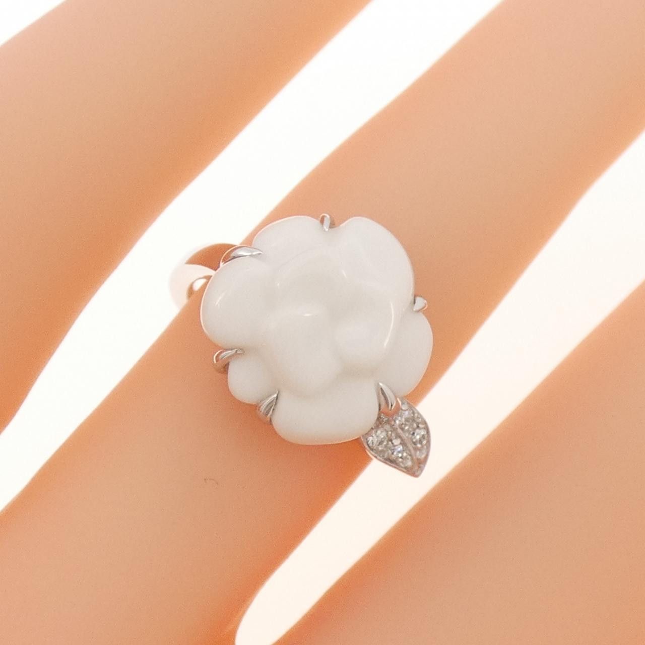 Chanel Chanel Chanel Camelia Diamond Ring Precious Metal Ring J2939 DUTY FREE for USA Size ONE SIZE - 5 Thumbnail