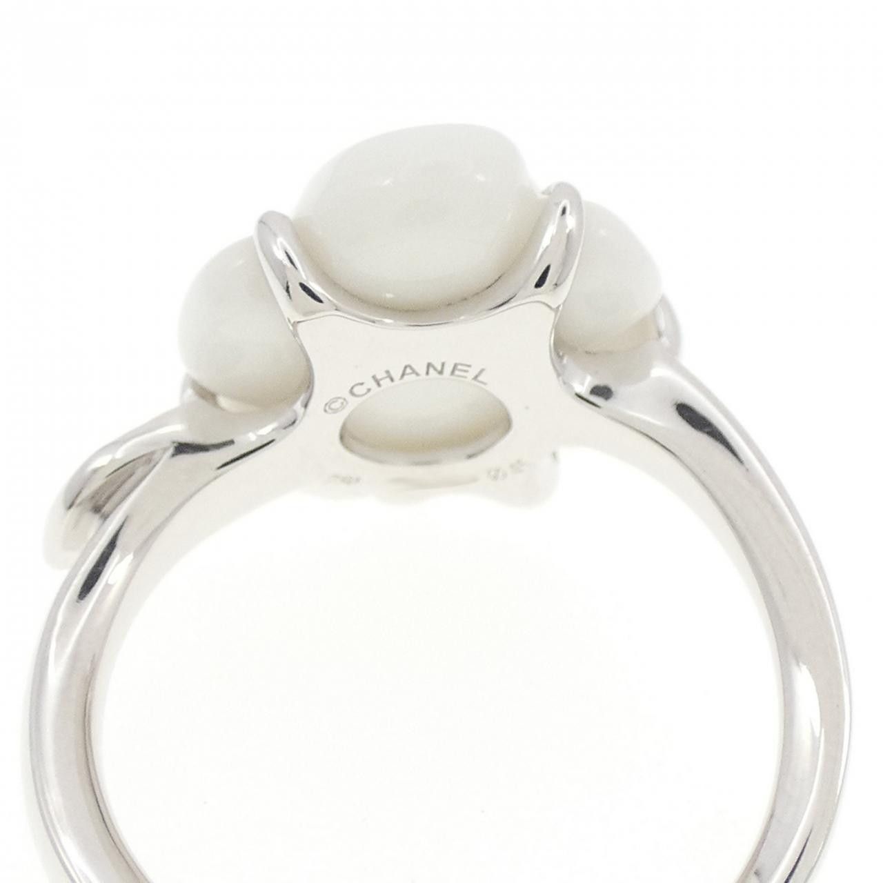 Chanel Chanel Chanel Camelia Diamond Ring Precious Metal Ring J2939 DUTY FREE for USA Size ONE SIZE - 4 Thumbnail