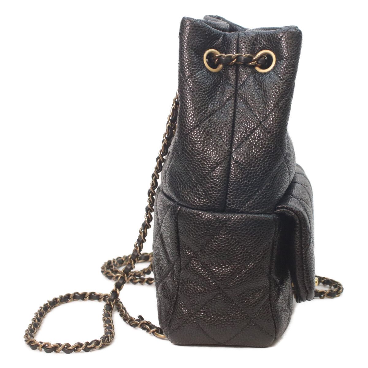 Chanel Chanel Chanel Caviar Skin Backpack Leather Backpack AS5100 DUTY FREE for USA Size ONE SIZE - 4 Thumbnail