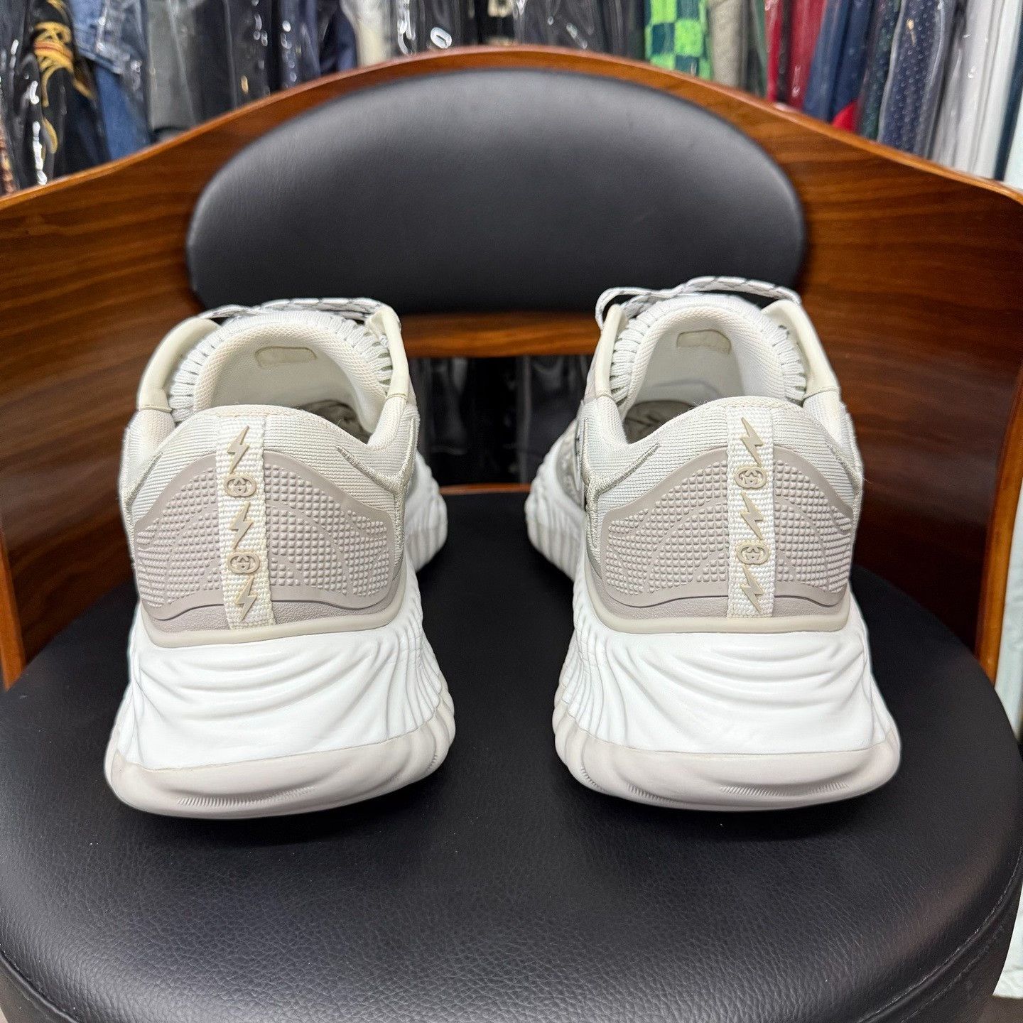 Gucci Gucci White Lowtop Sneakers 10 Men Size US 10 / EU 43 - 3 Thumbnail