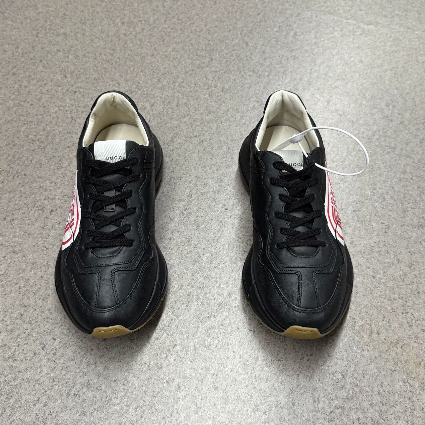 Gucci Gucci Black Lowtop Sneakers 10 Men Size US 10 / EU 43 - 2 Thumbnail