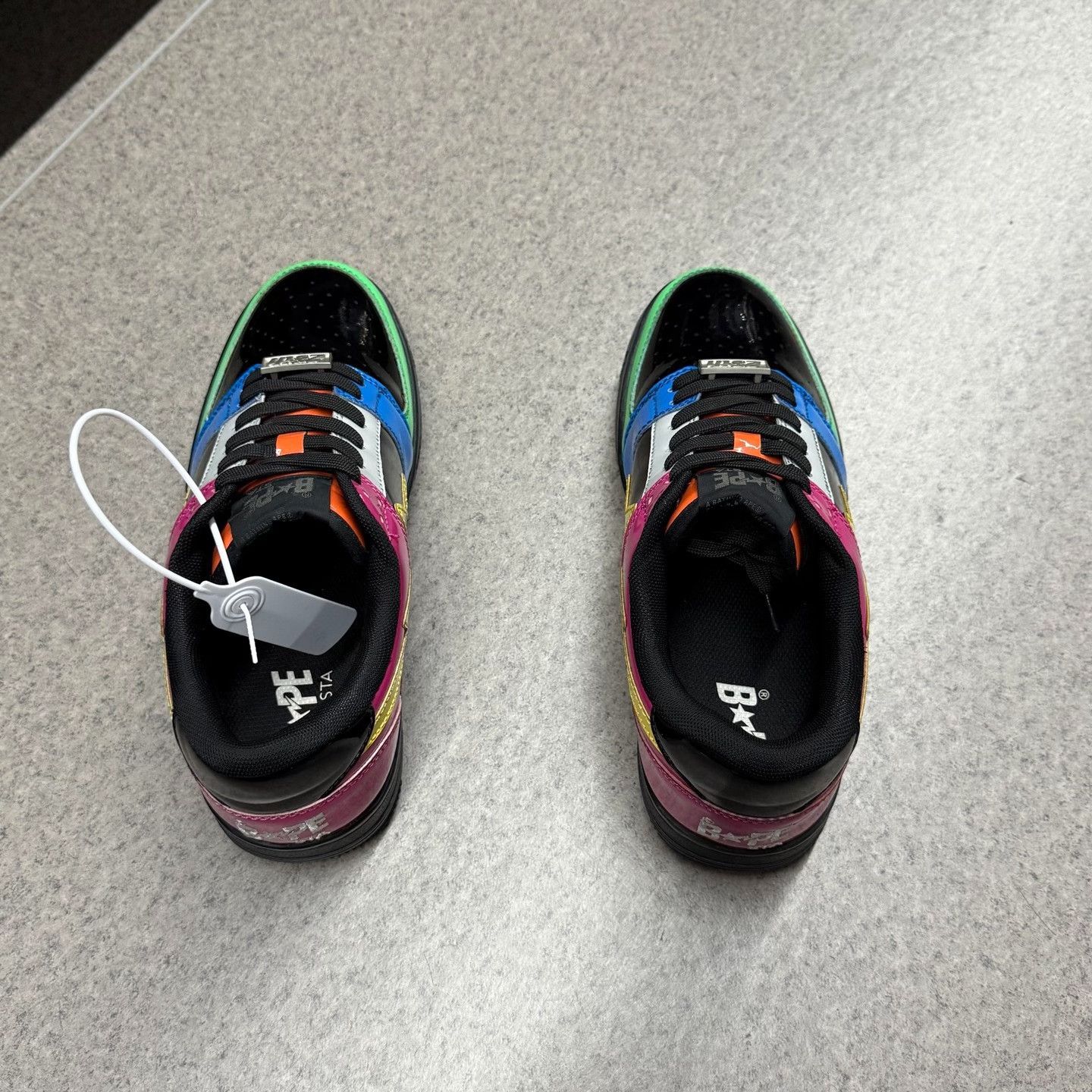 Bape Bape Limited Black Lowtop Sneakers 9.5 Men Size US 9.5 / EU 42-43 - 8 Thumbnail