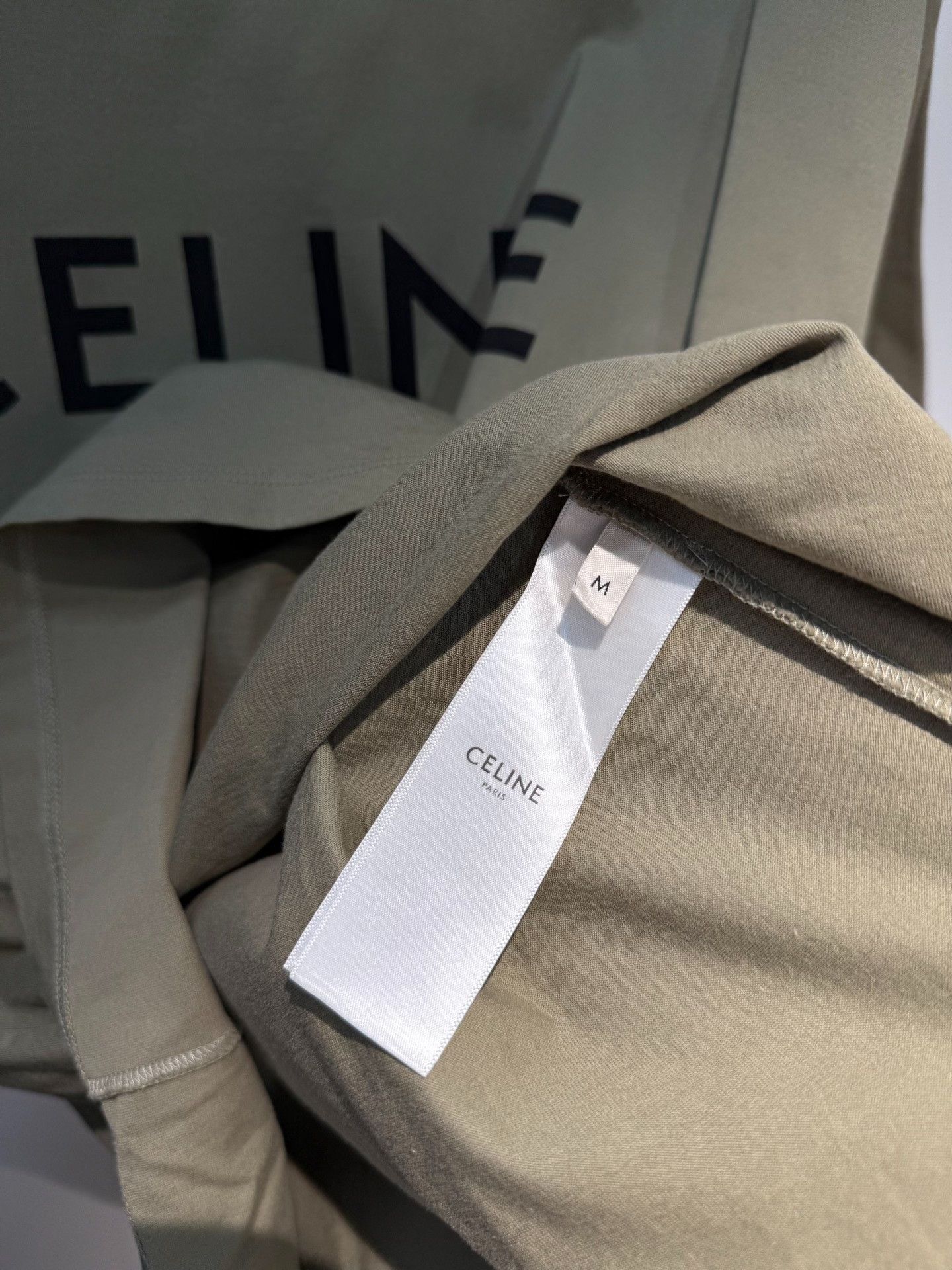 Celine Celine Retro Green T-Shirt m Men Size US M / EU 48-50 / 2 - 4 Thumbnail