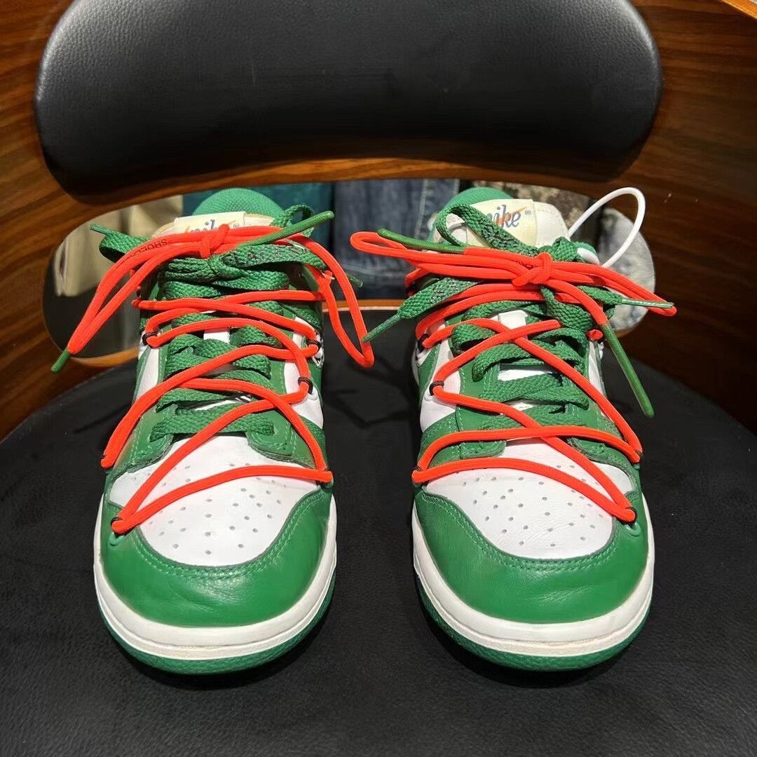 Nike Nike DUNK Green Lowtop Sneakers 5.5 Men Size US 5.5 / EU 38 - 2 Thumbnail
