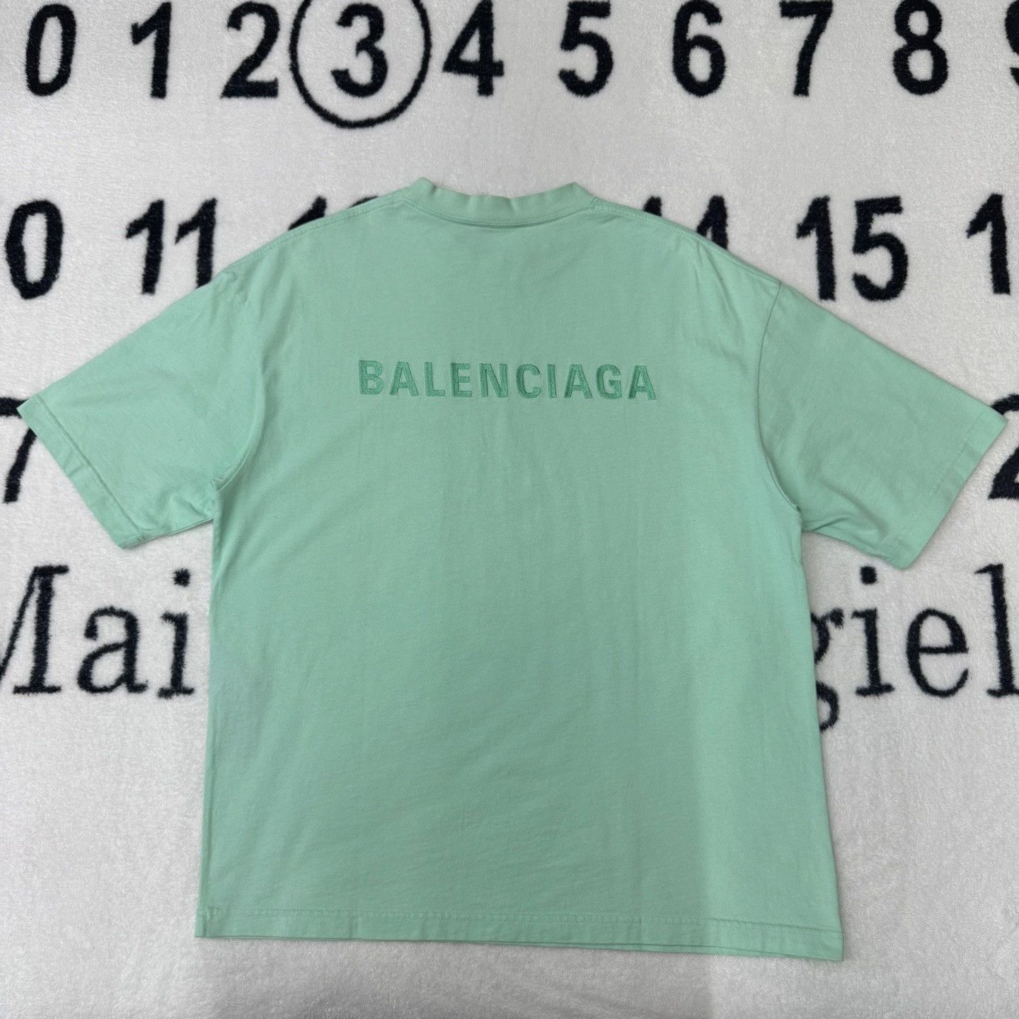 Balenciaga Balenciaga Green T-Shirt m Men Size US M / EU 48-50 / 2 - 2 Thumbnail