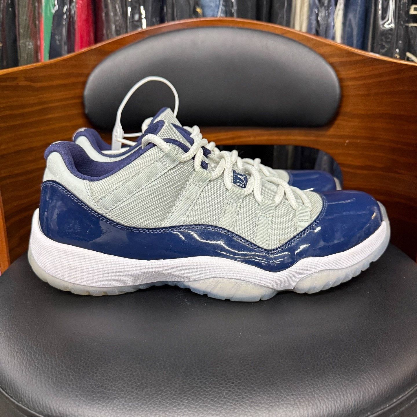 Nike Nike AJ11 Blue Lowtop Sneakers 11 Men Size US 11 / EU 44 - 4 Thumbnail